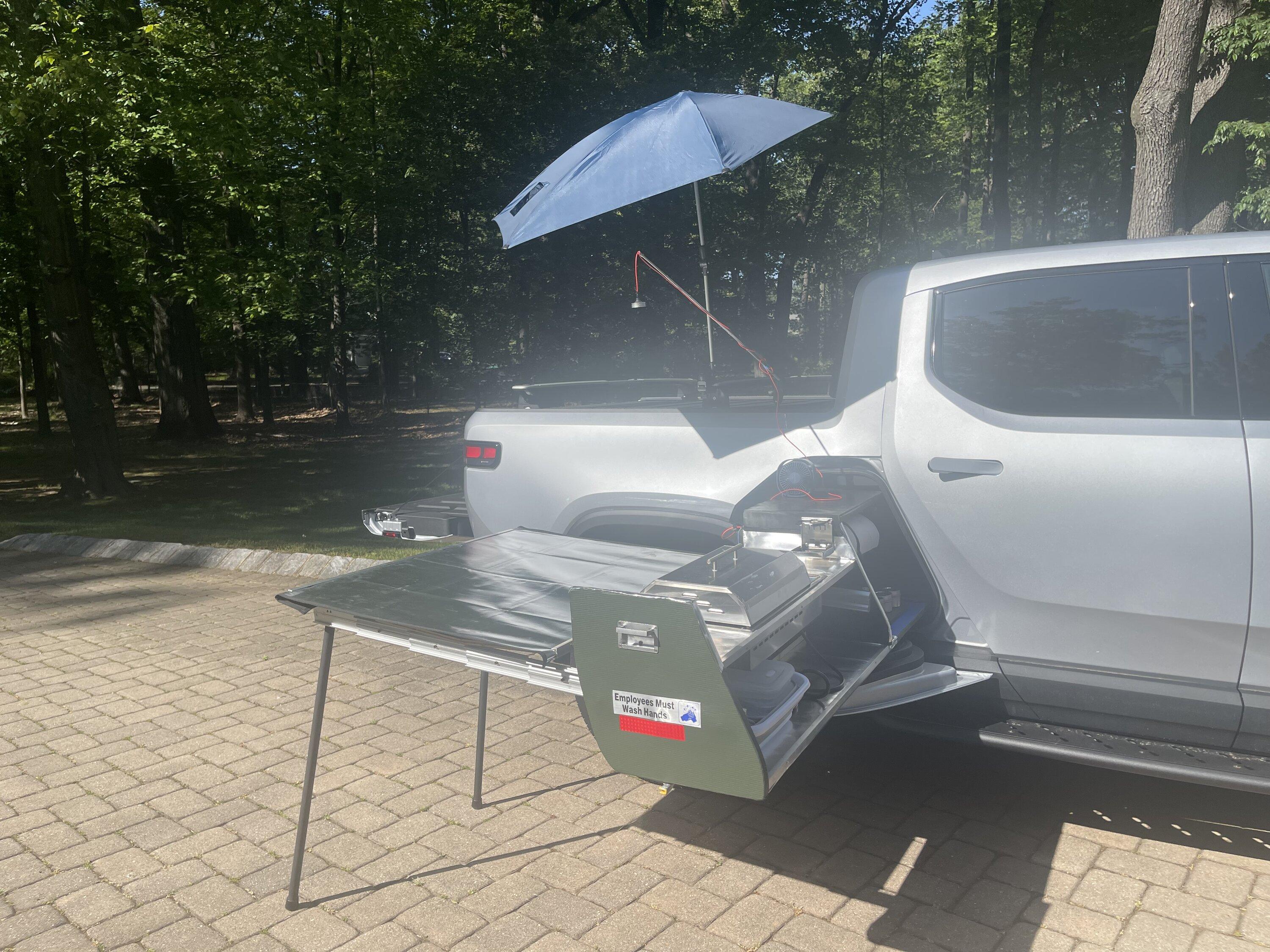 Rivian R1T R1S RJ responds to my email: Camp Kitchen Update IMG_4338