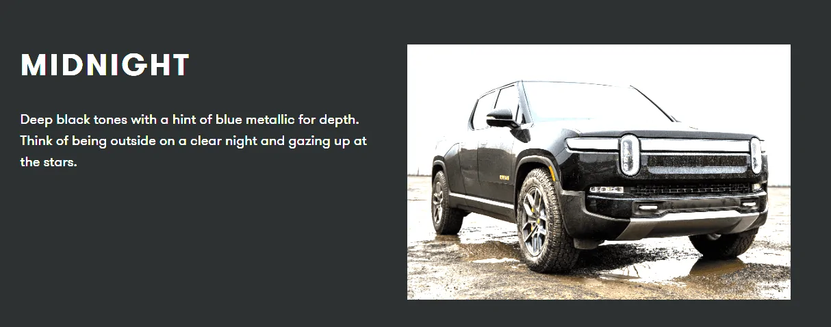 Rivian R1T R1S MIDNIGHT (Black) Rivian Photos 1689059949766