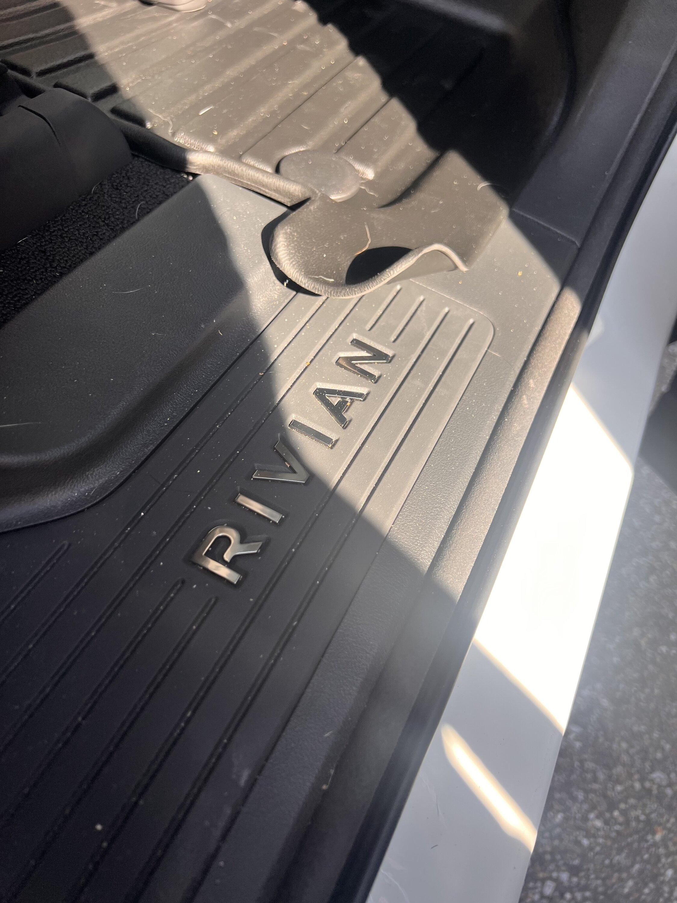 Rivian R1T R1S LinerX Floormats (All Three Rows) & Cargomat Liners (R1S/R1T) IMG_7752