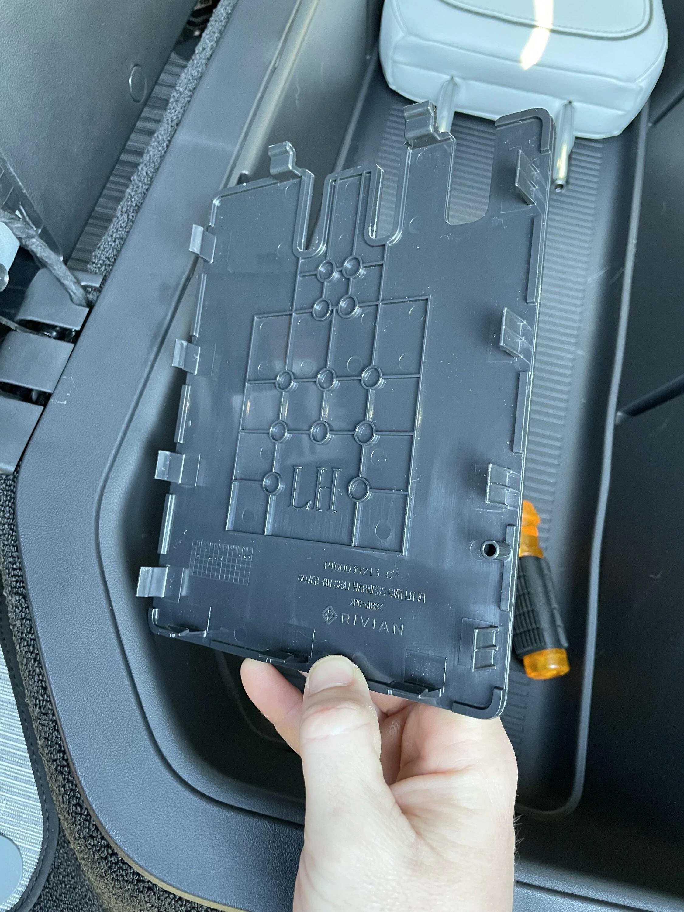 Rivian R1T R1S Removing rear seats in R1T ? IMG_0310