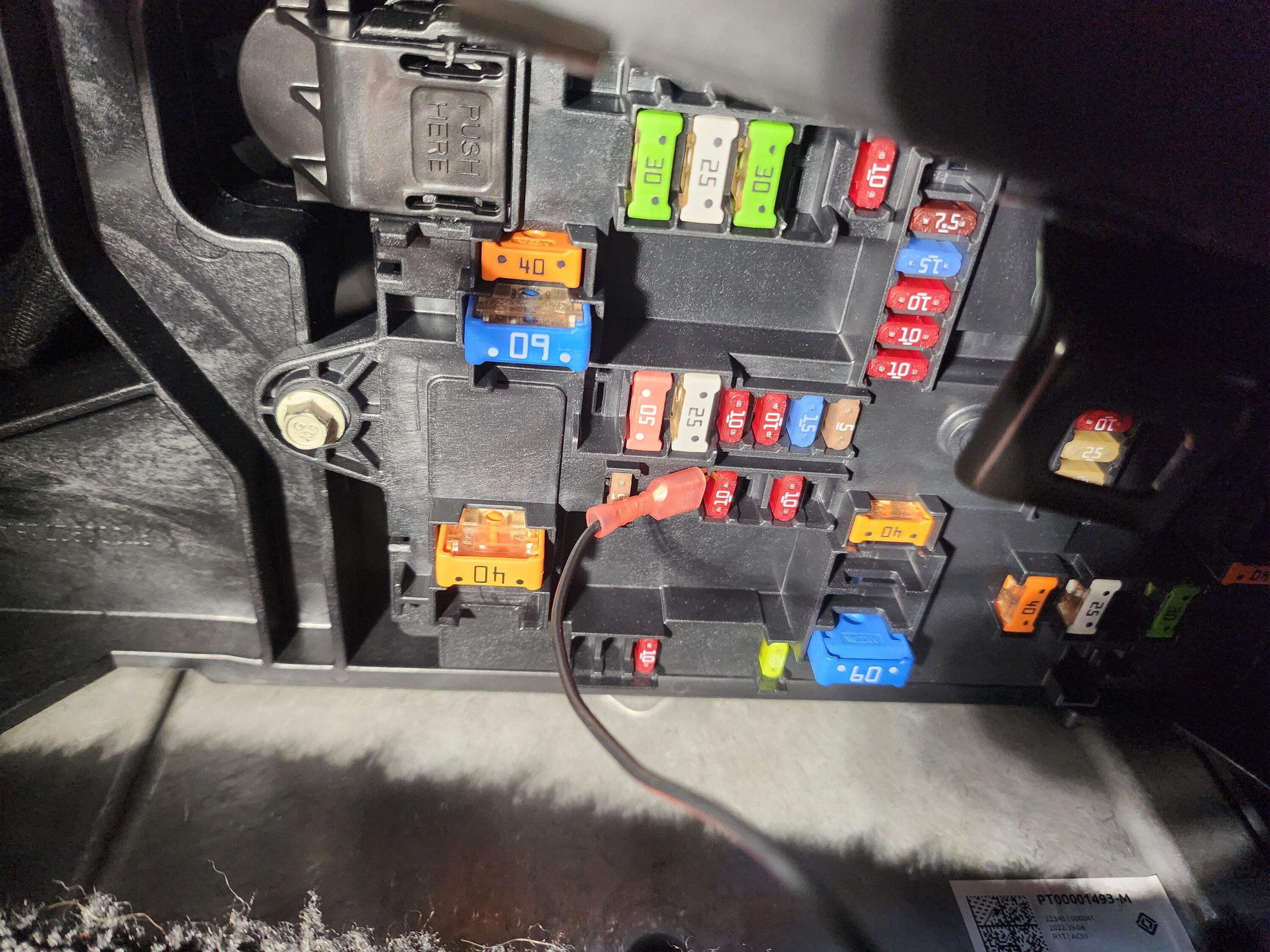 Rivian R1T R1S Radar Detector hardwire, who has done it? 20230621_154116