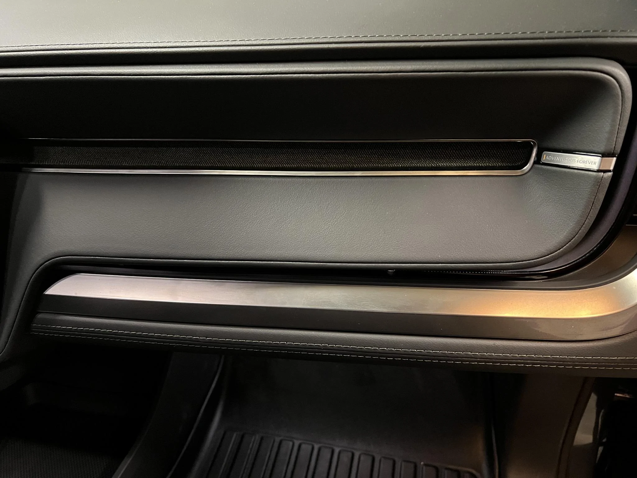 Rivian R1T R1S Vegan Leather Dash in real life - high res photos 359822026_10231178034100952_4468563259494894771_n