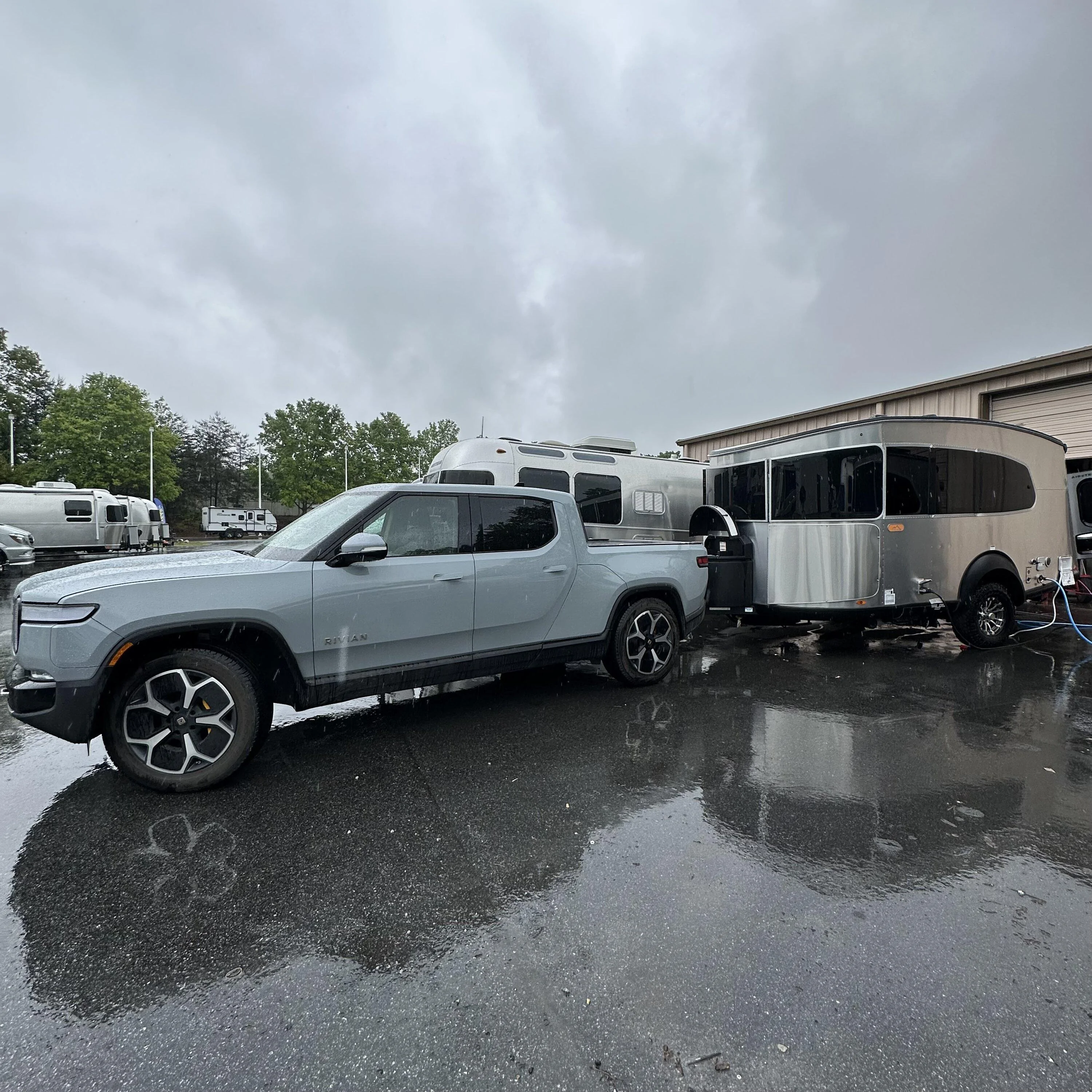 Rivian R1T R1S Trip Report: 1900+ mile trip towing our Airstream Basecamp 20x with R1T IMG_1122