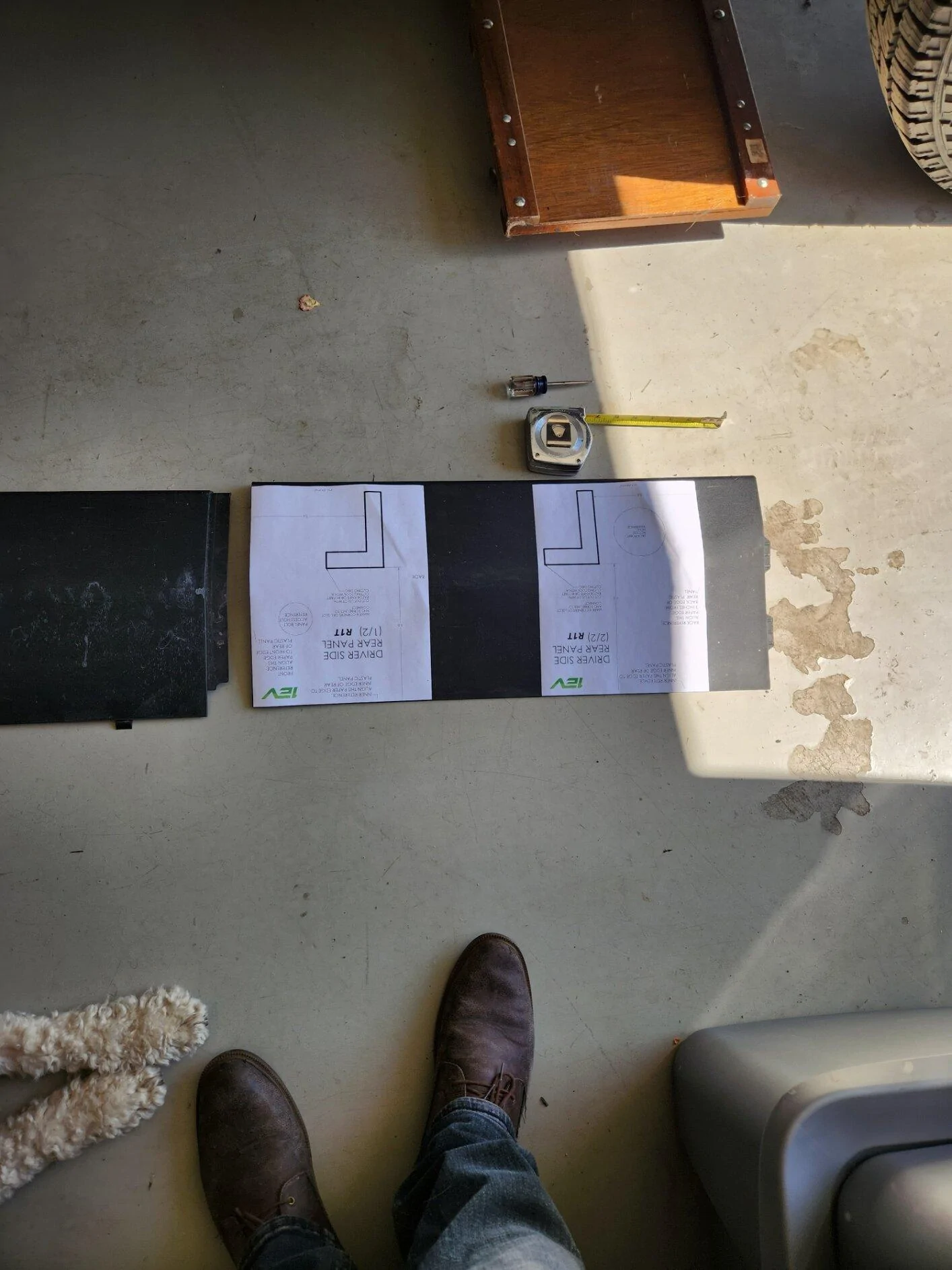 Rivian R1T R1S JEBINC’s Review and Installation of the EV Sportline / 1EV / RMaxx Running Boards – Including Lessons Learned, Tips and Sealing of 4” hole procedure! 20230715_095954