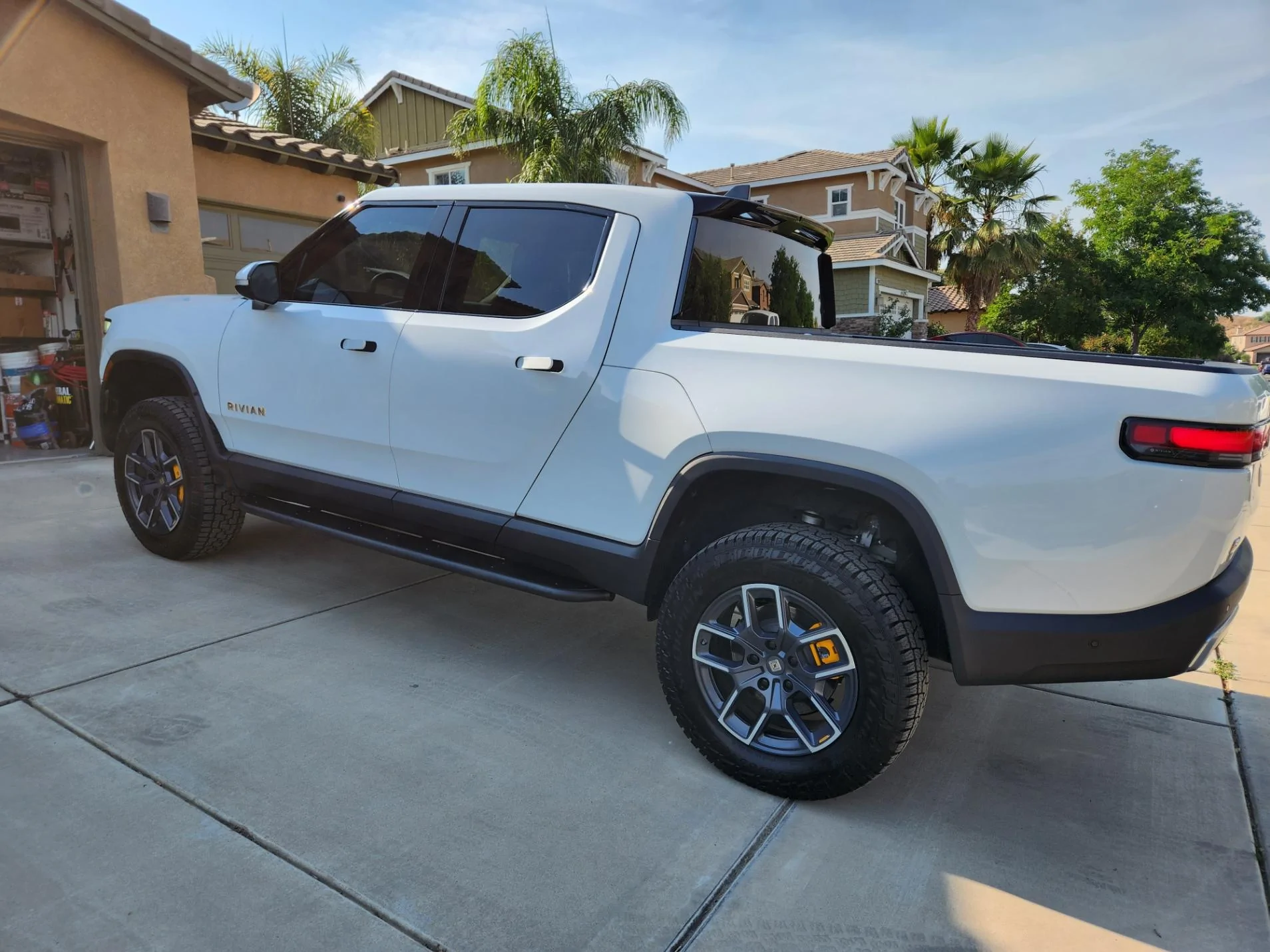 Rivian R1T R1S JEBINC’s Review and Installation of the EV Sportline / 1EV / RMaxx Running Boards – Including Lessons Learned, Tips and Sealing of 4” hole procedure! 20230715_170013