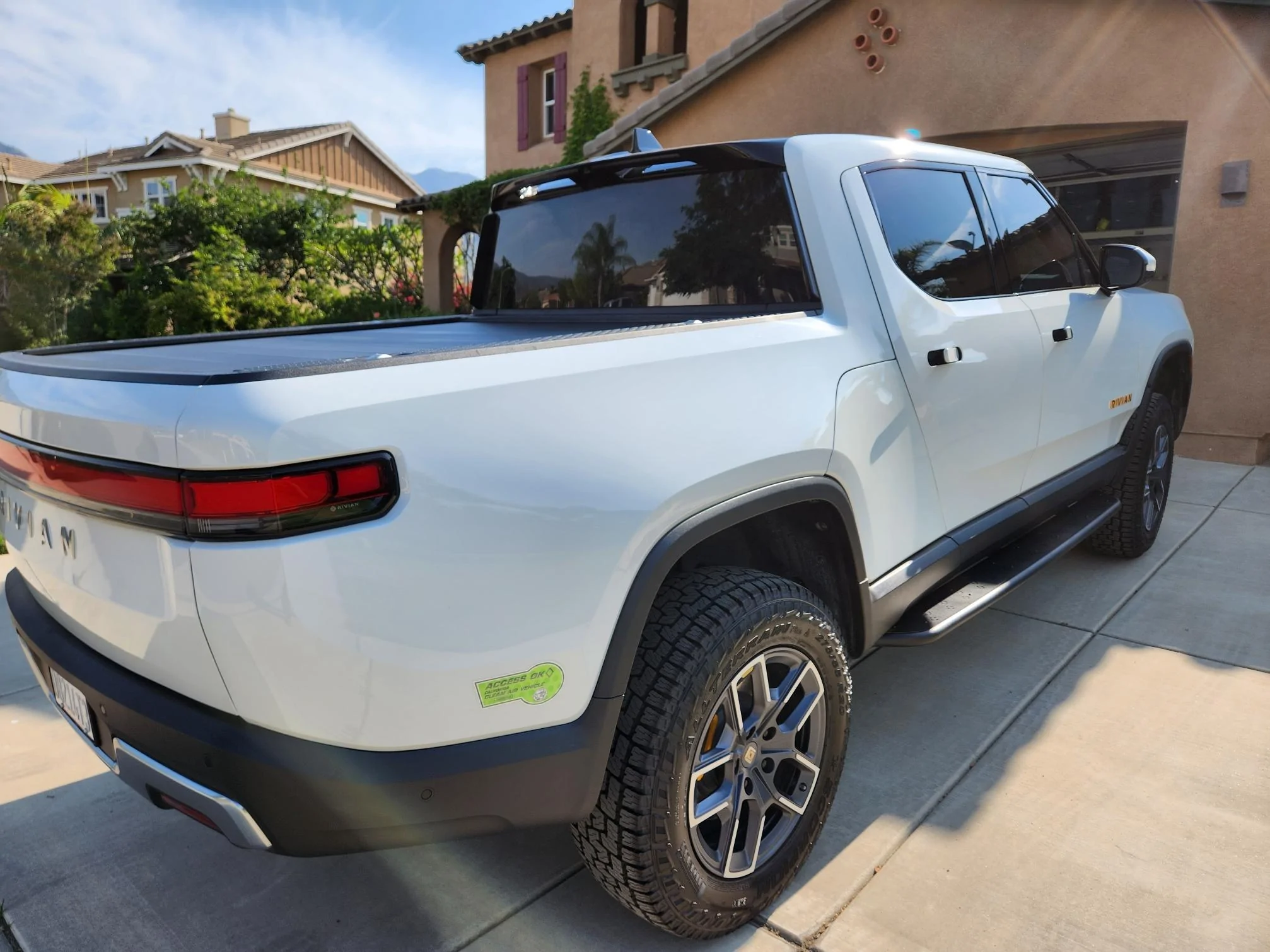 Rivian R1T R1S JEBINC’s Review and Installation of the EV Sportline / 1EV / RMaxx Running Boards – Including Lessons Learned, Tips and Sealing of 4” hole procedure! 20230715_170030