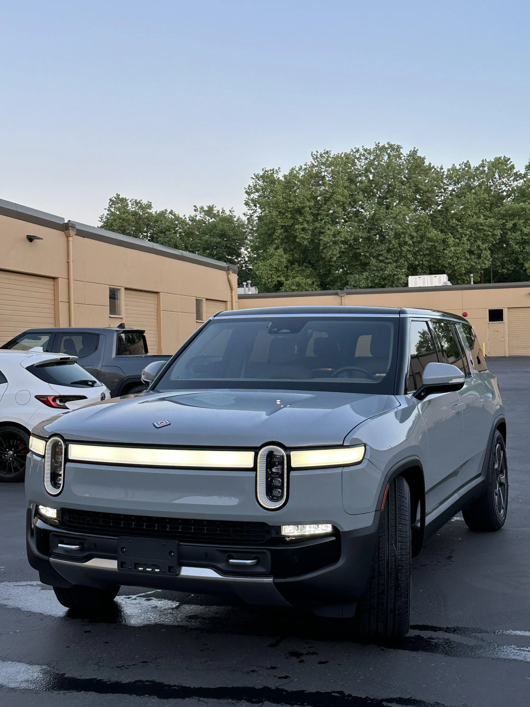 Rivian R1T R1S Xpel Vancouver Rivian PPF Paint Protection Film Ceramic Coating Tint Chrome Delete IMG_4006