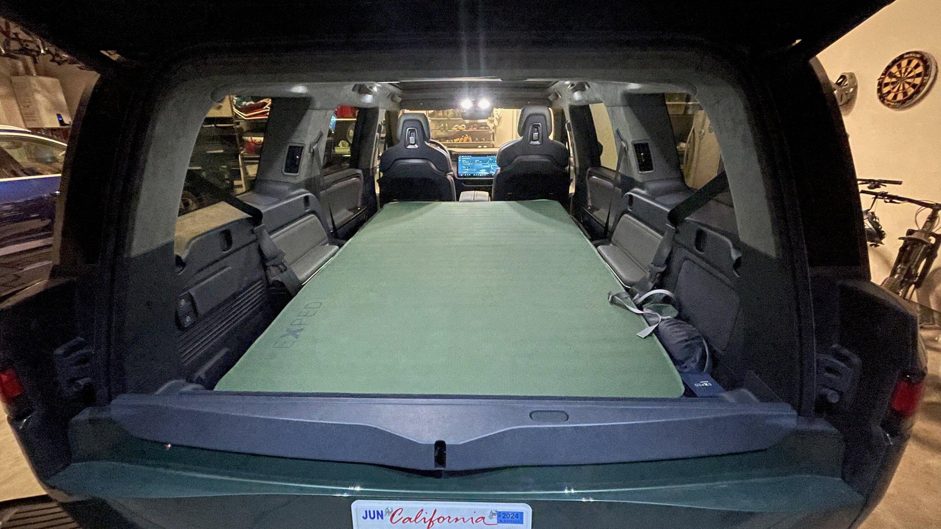 Rivian R1T R1S R1S car camping air mattress recommendations? IMG_2391