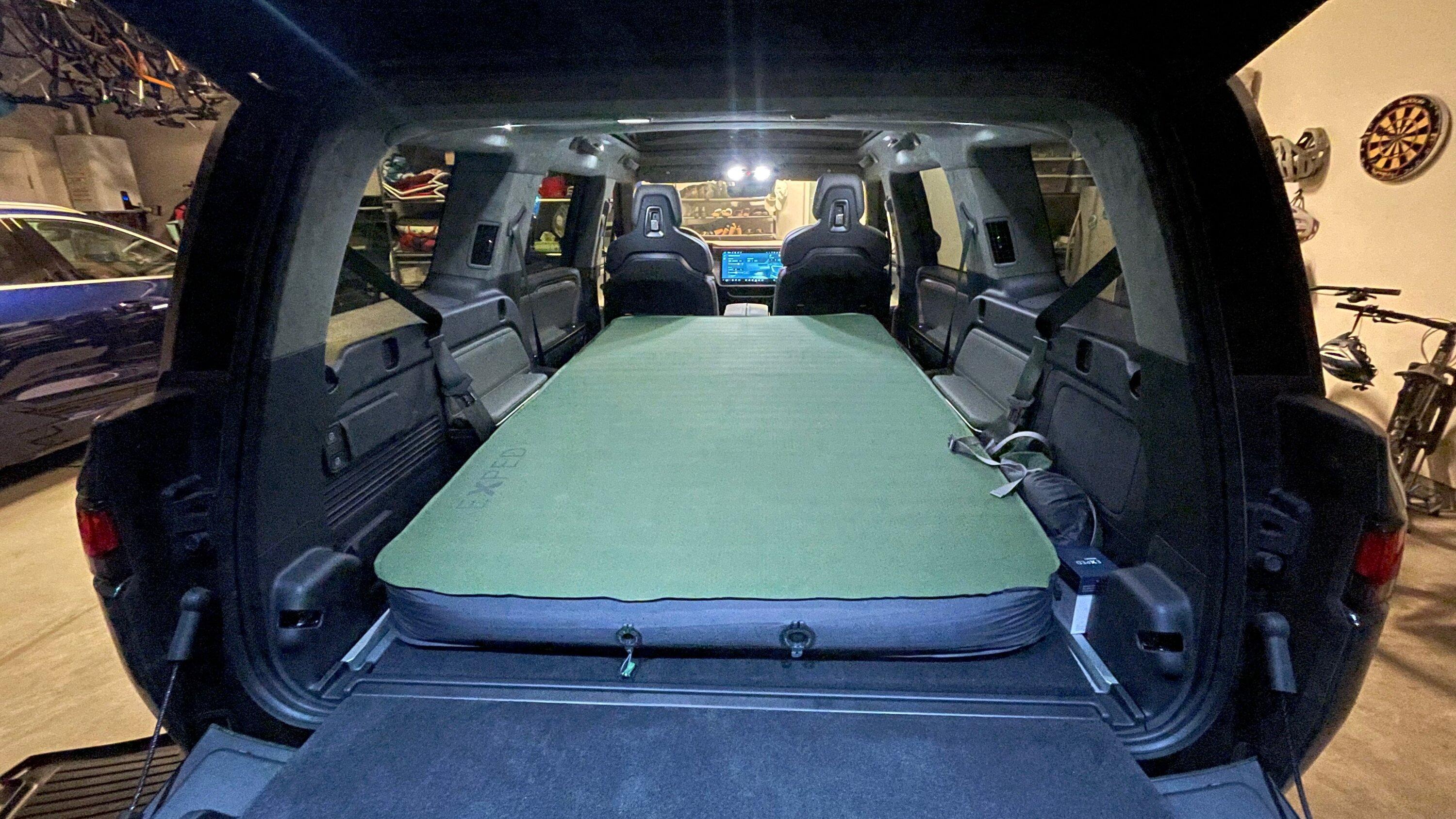 Rivian R1T R1S R1S car camping air mattress recommendations? IMG_2392