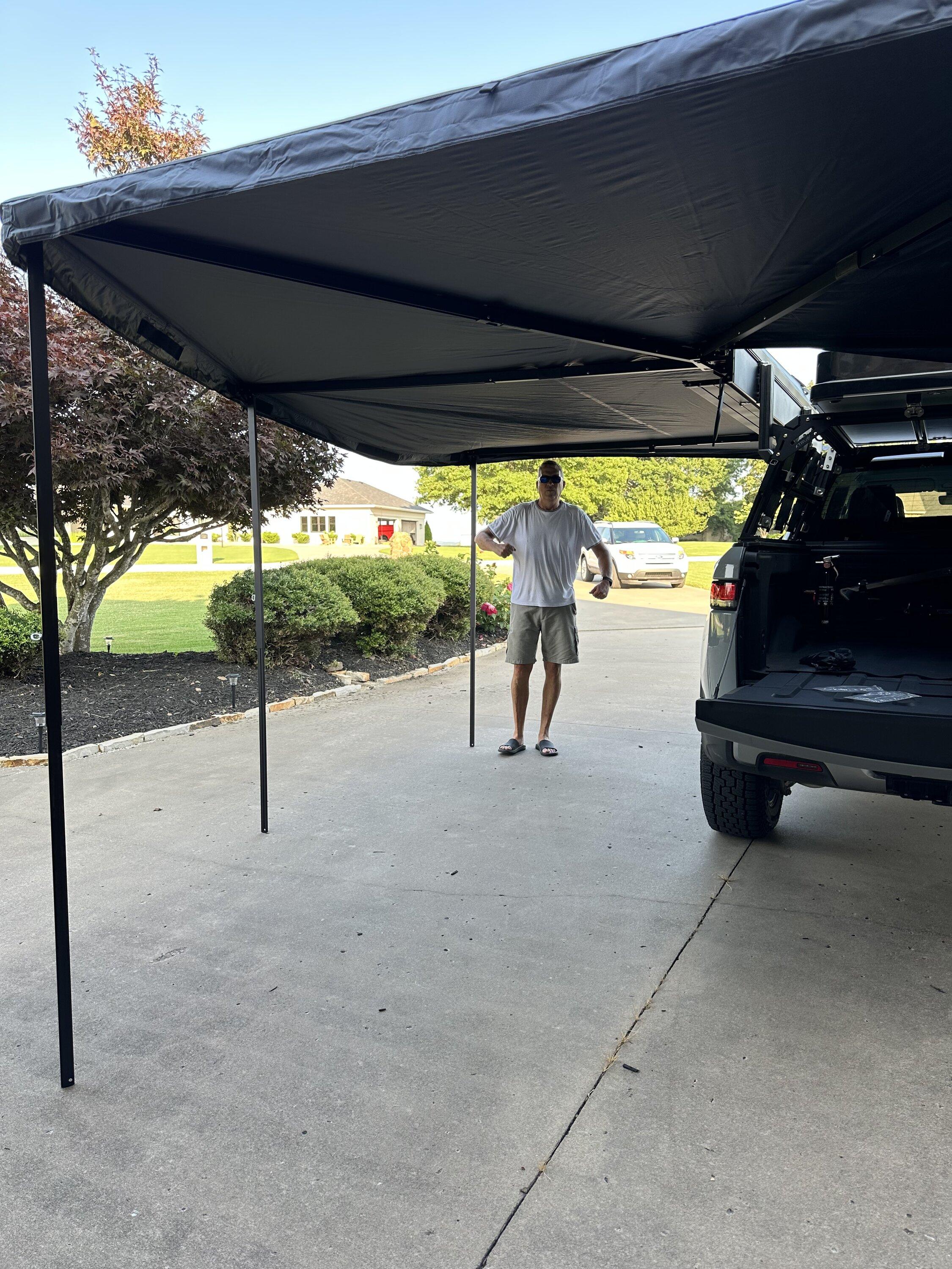 Rivian R1T R1S Xtrusion Overland Rack Finally Dialed In! IMG_7715