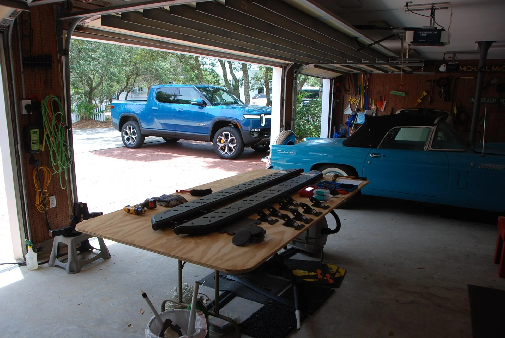 Rivian R1T R1S JEBINC’s Review and Installation of the EV Sportline / 1EV / RMaxx Running Boards – Including Lessons Learned, Tips and Sealing of 4” hole procedure! DSC_0026