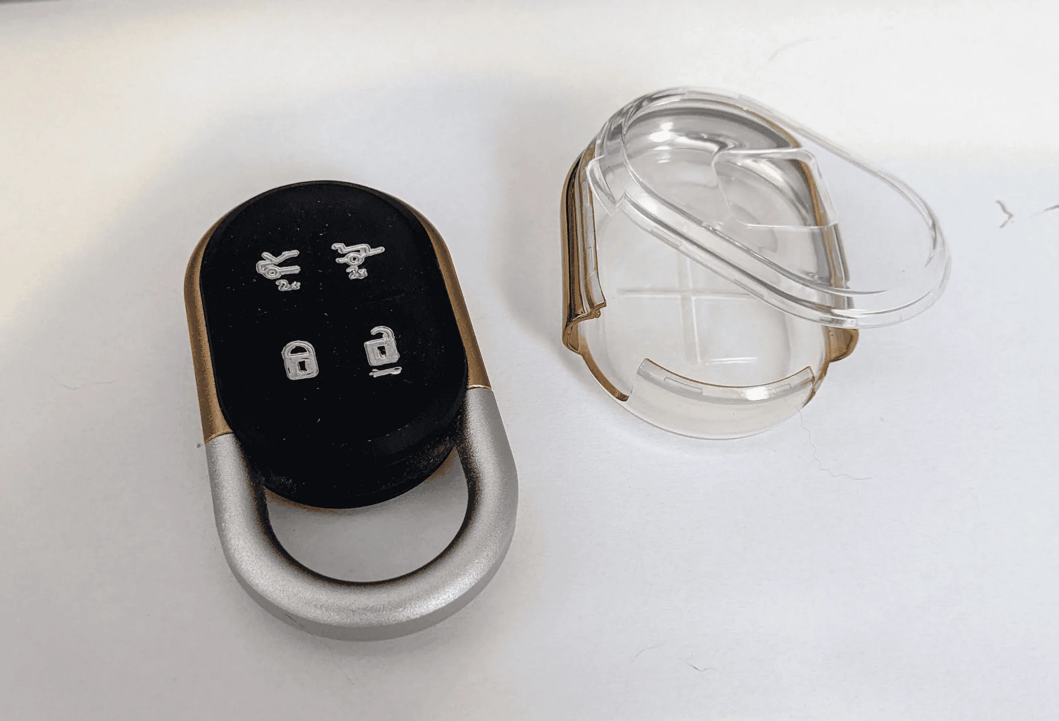 Rivian R1T R1S Finally painted my key fob ;-) 1689608517458