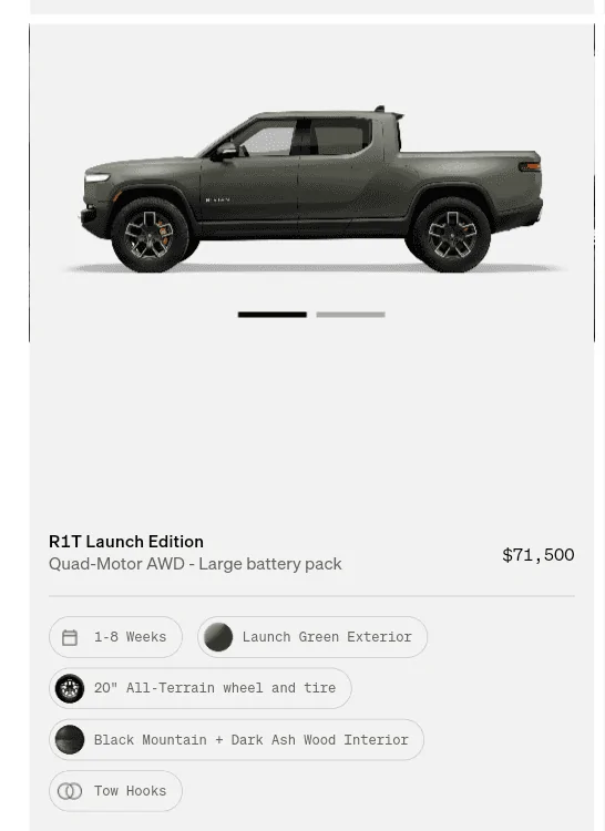 Rivian R1T R1S Still dealing with insurance but ordered a new R1T Screenshot_20230717-182011~2