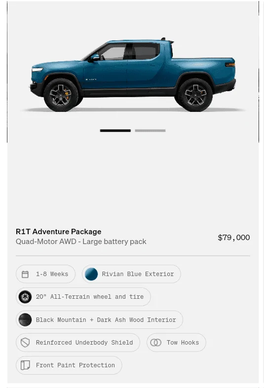 Rivian R1T R1S Still dealing with insurance but ordered a new R1T Screenshot_20230717-181914~2