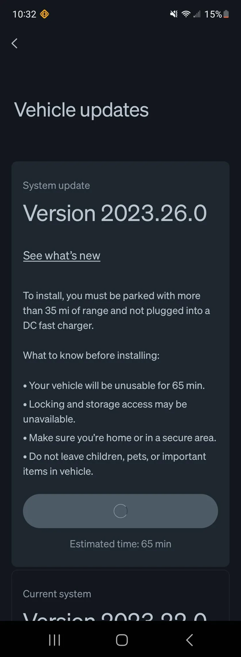Rivian R1T R1S 2023.26.0 Software Update Pushed Screenshot_20230717_223215_Rivian