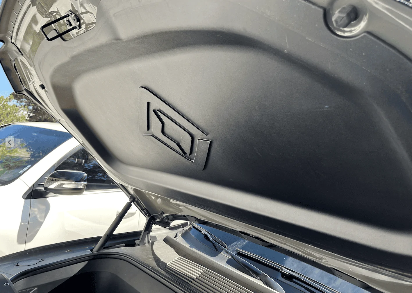 Rivian R1T R1S Frunk lid organizer-- how to mount? 1689698281563