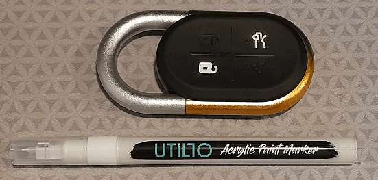 Rivian R1T R1S Painted the key fob 1689716515681