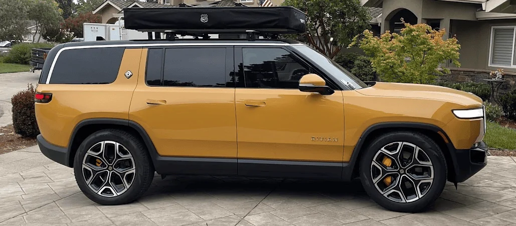 Rivian R1T R1S iKamper X Cover 2.0 install on R1S Screenshot 2023-07-19 105932