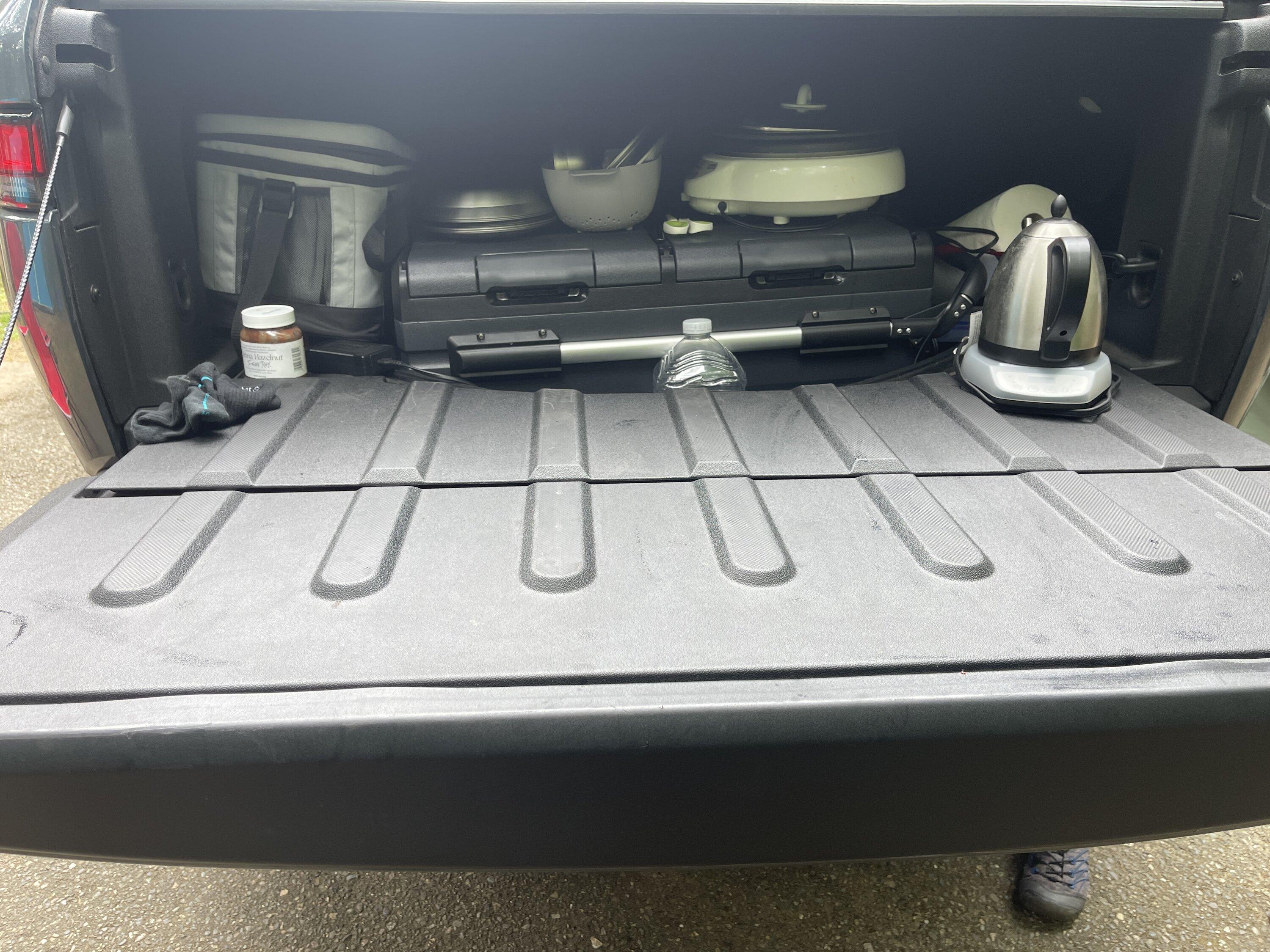 Rivian R1T R1S 1500 miles through Oregon and NorCal with the R1T. Camp Mode + Auto Leveling may be my favorite feature IMG_9004