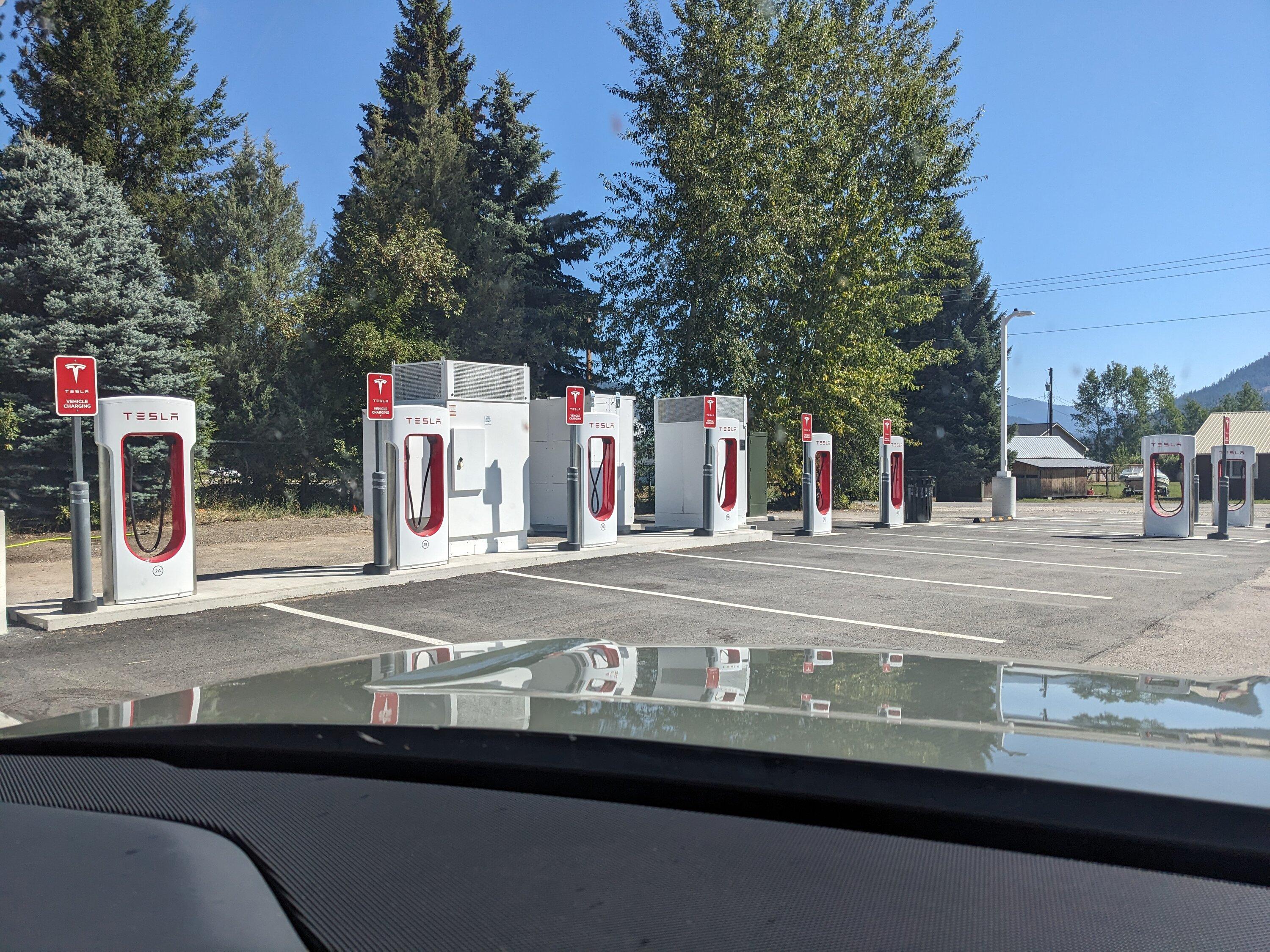 Rivian R1T R1S RAN (and Tesla) coming to St. Regis, Montana! PXL_20230720_163939184