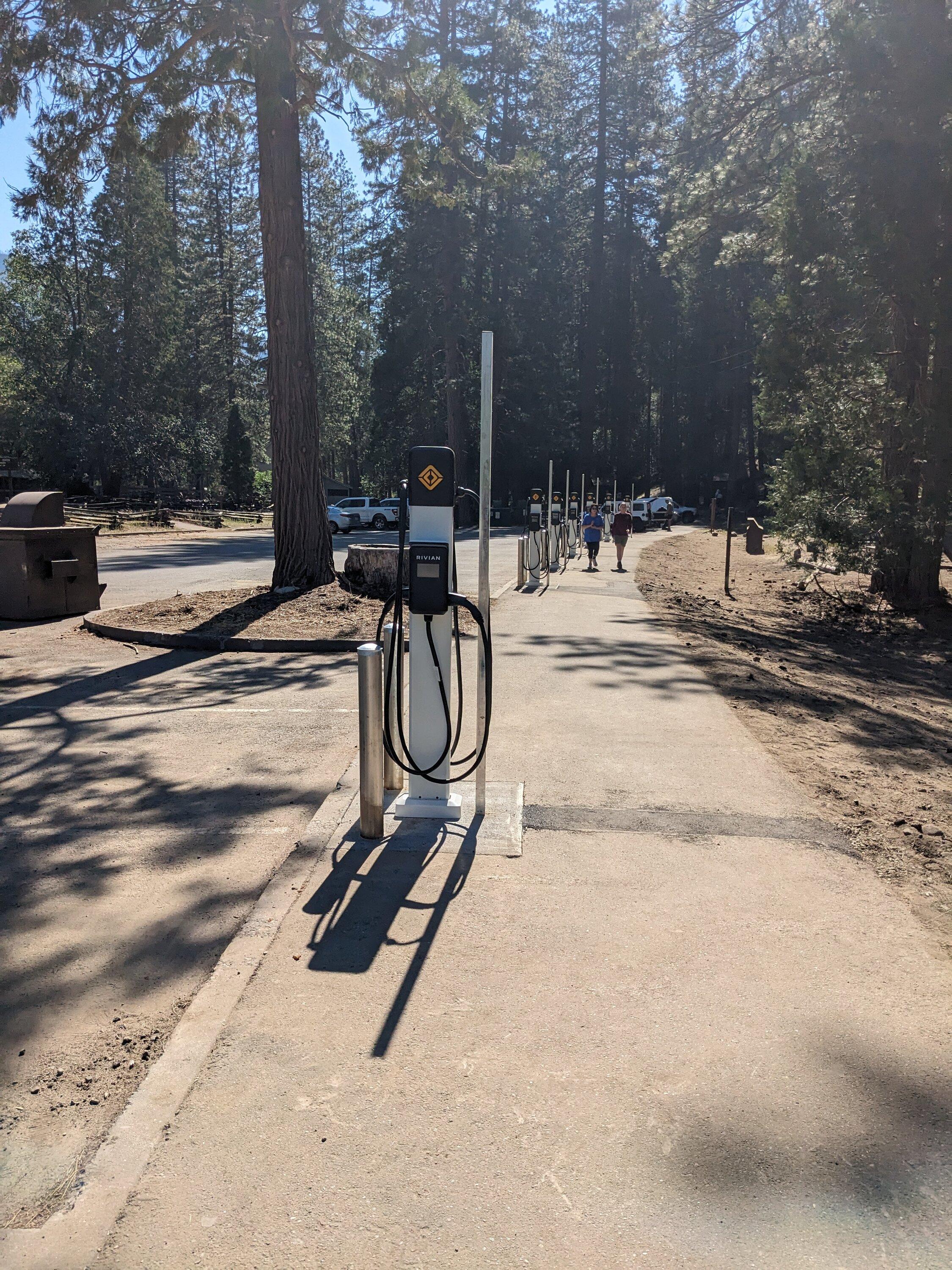 Rivian R1T R1S Yosemite Waypoint Chargers spotted PXL_20230702_164944498
