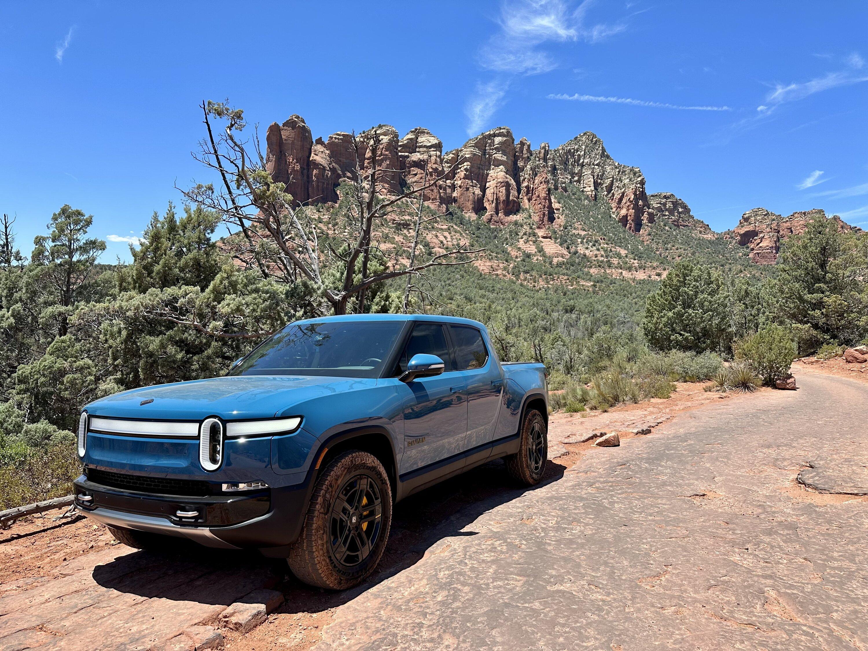 Rivian R1T R1S Trip to Sedona From Phoenix. Hit Soldier's Pass + Broken Arrow Trail + RAN Station IMG_2582