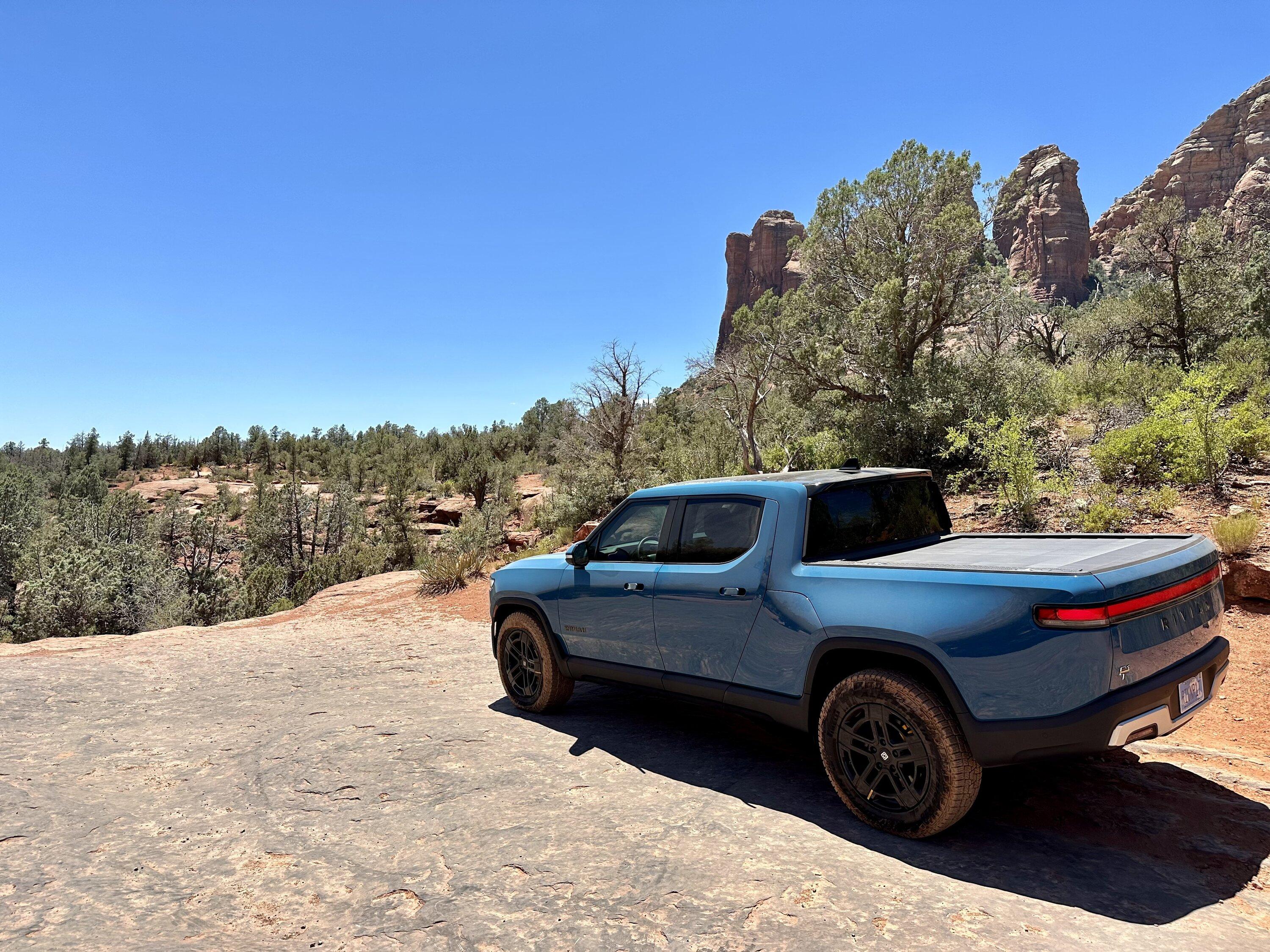 Rivian R1T R1S Trip to Sedona From Phoenix. Hit Soldier's Pass + Broken Arrow Trail + RAN Station IMG_2595