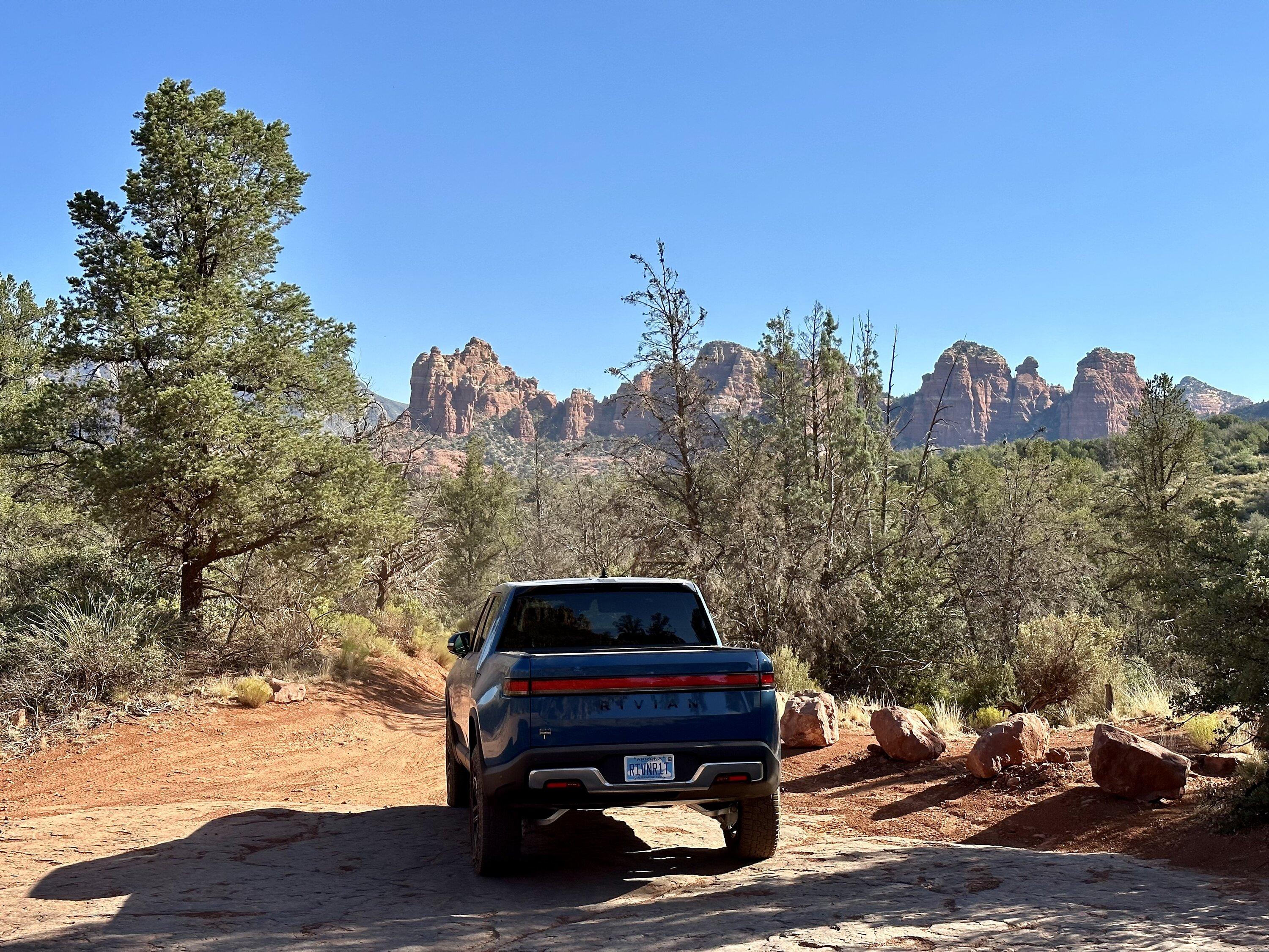Rivian R1T R1S Trip to Sedona From Phoenix. Hit Soldier's Pass + Broken Arrow Trail + RAN Station IMG_2611