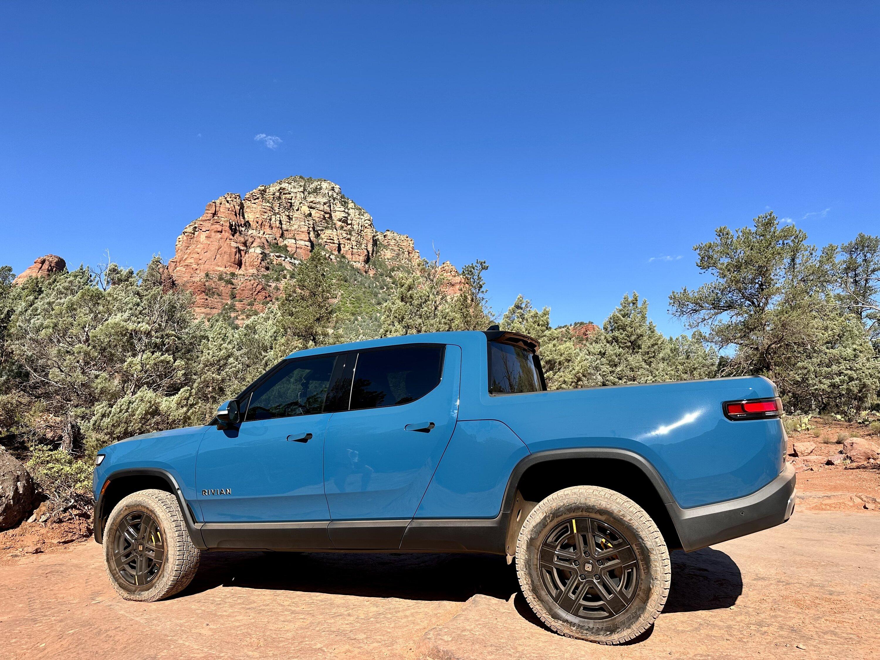 Rivian R1T R1S Trip to Sedona From Phoenix. Hit Soldier's Pass + Broken Arrow Trail + RAN Station IMG_2616