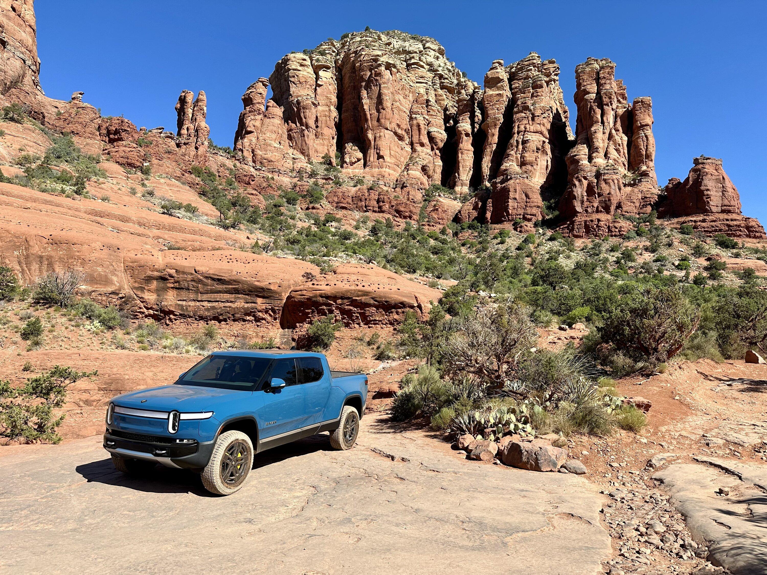 Rivian R1T R1S Trip to Sedona From Phoenix. Hit Soldier's Pass + Broken Arrow Trail + RAN Station IMG_2636
