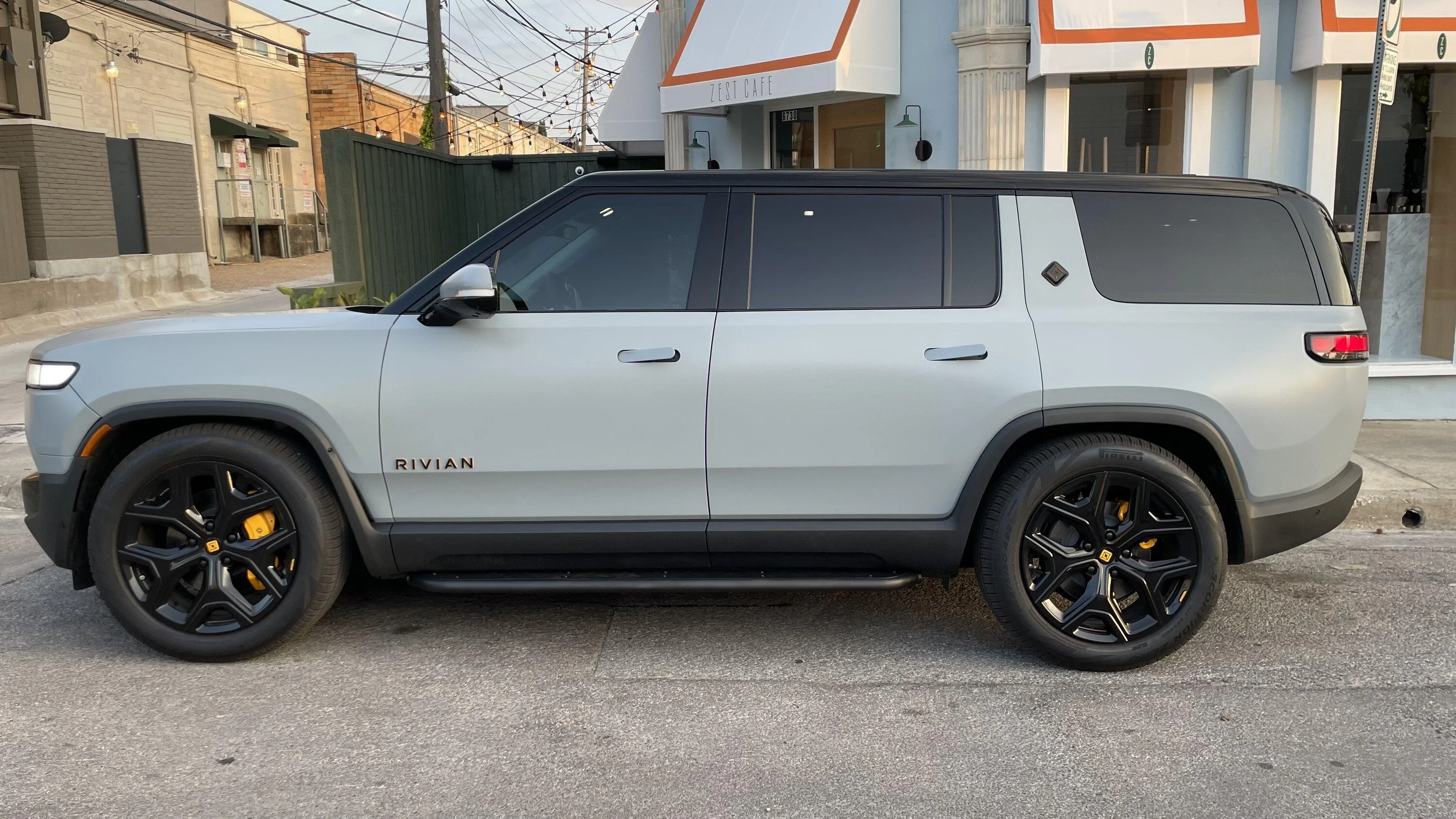 Rivian R1T R1S JEBINC’s Review and Installation of the EV Sportline / 1EV / RMaxx Running Boards – Including Lessons Learned, Tips and Sealing of 4” hole procedure! IMG_1573