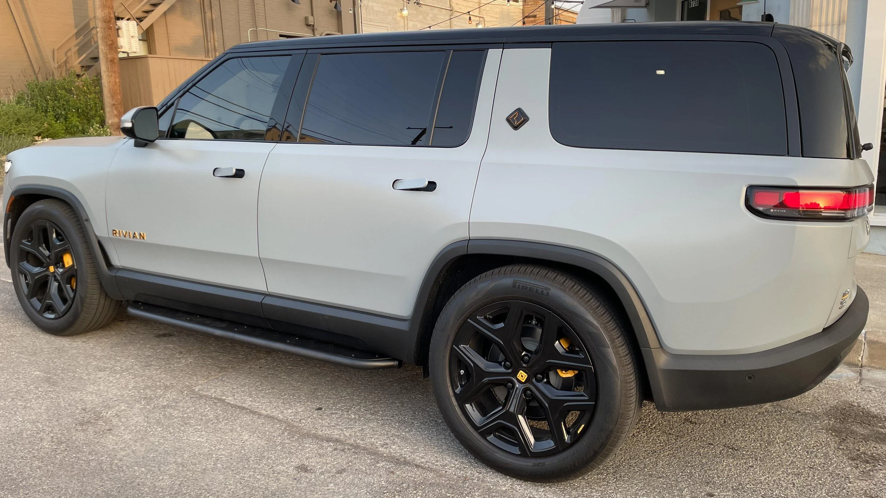 Rivian R1T R1S JEBINC’s Review and Installation of the EV Sportline / 1EV / RMaxx Running Boards – Including Lessons Learned, Tips and Sealing of 4” hole procedure! IMG_1574