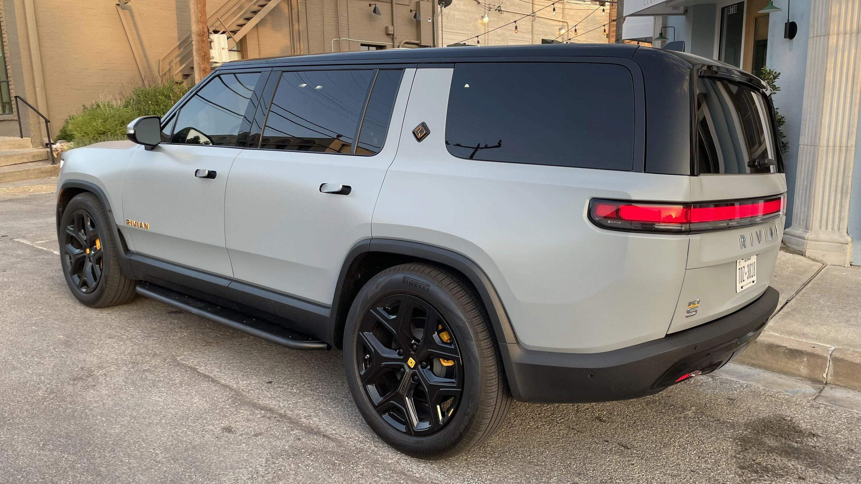 Rivian R1T R1S JEBINC’s Review and Installation of the EV Sportline / 1EV / RMaxx Running Boards – Including Lessons Learned, Tips and Sealing of 4” hole procedure! IMG_1575