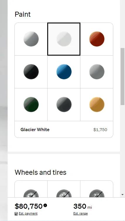 Rivian R1T R1S Dual Motor Options Now Available in R1T / R1S Online Configurator 1689992253803