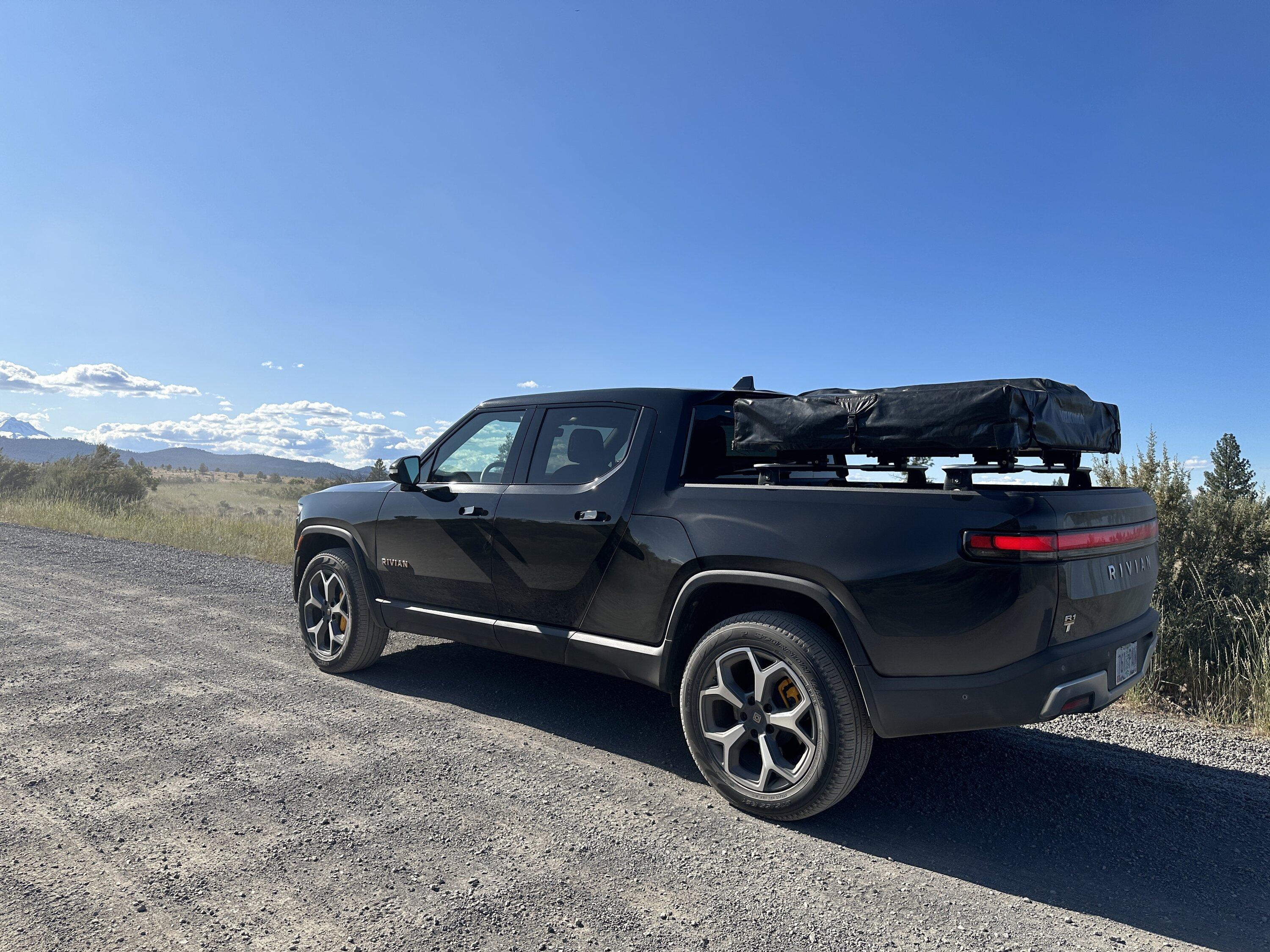 Rivian R1T R1S Rivian x Yakima 3-person roof top tent (RTT) available in Gear Shop IMG_0697