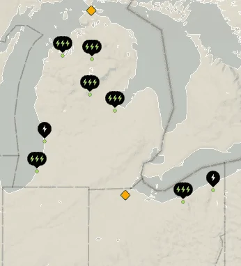 Rivian R1T R1S RAN Rivian Charging Stations Locations Map via Google Maps 1690374081737