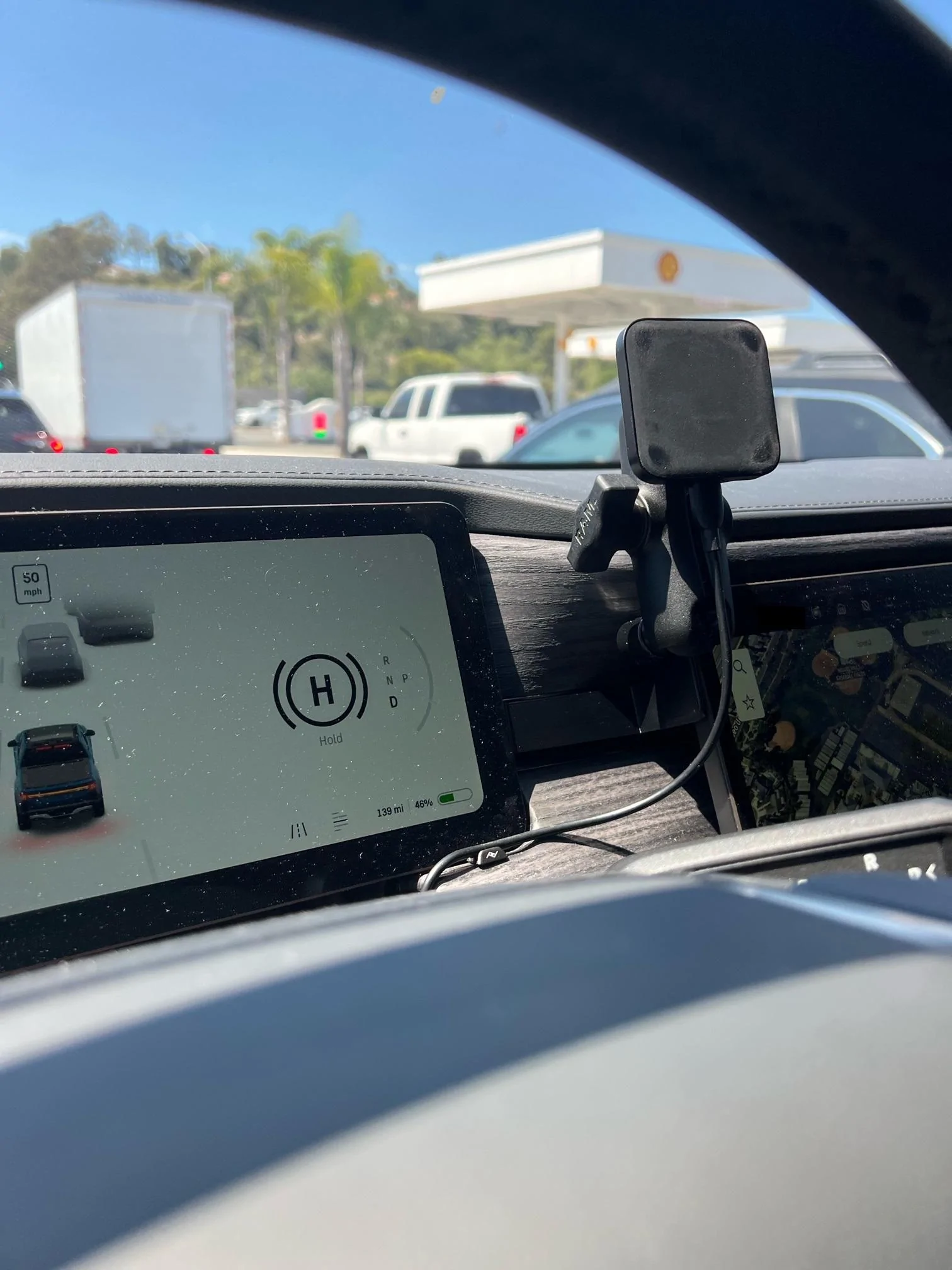 Rivian R1T R1S NEW - OpenSource EV Phone Mount EVO 2