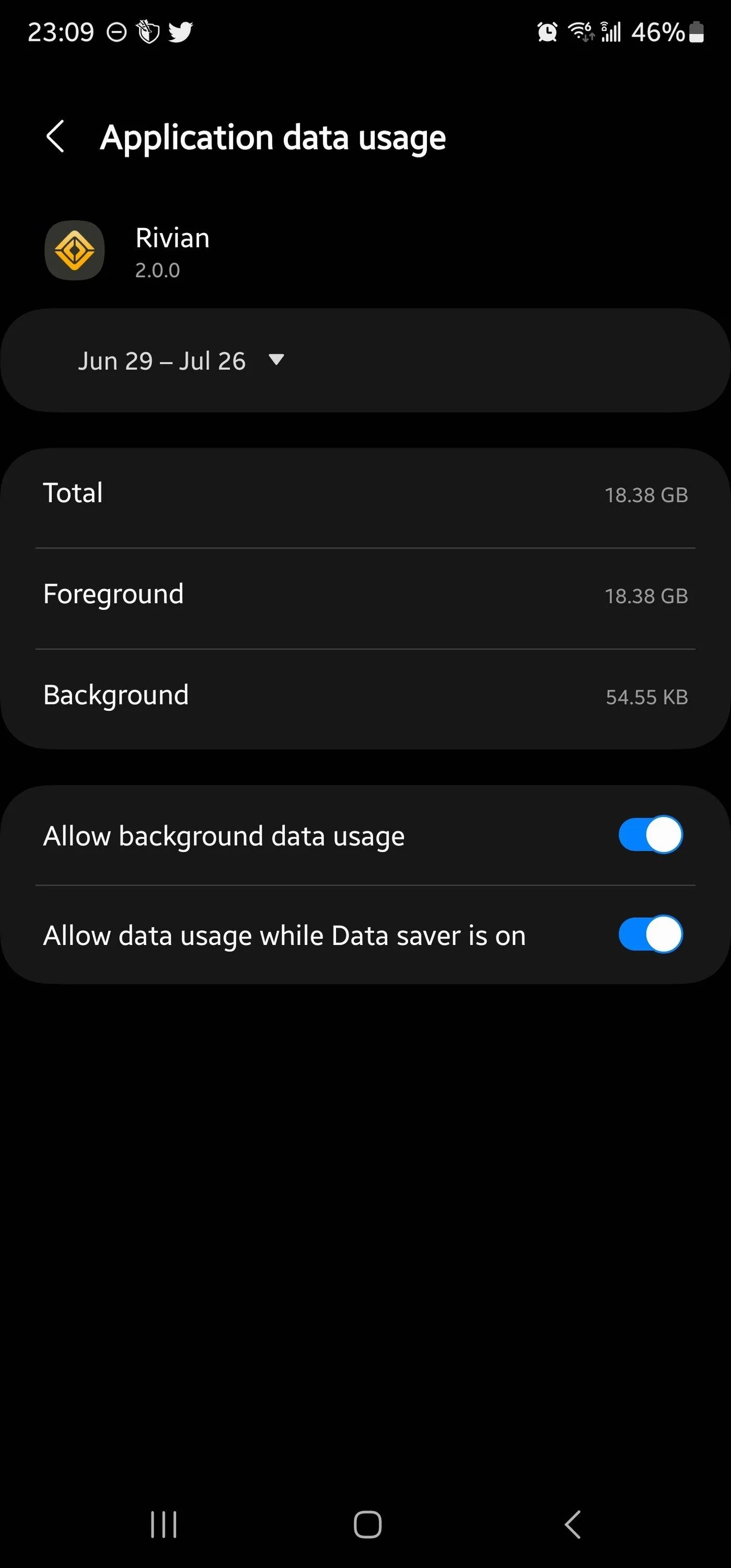 Rivian R1T R1S Rivian app 2.0 is live! Screenshot_20230726_230919_Settings