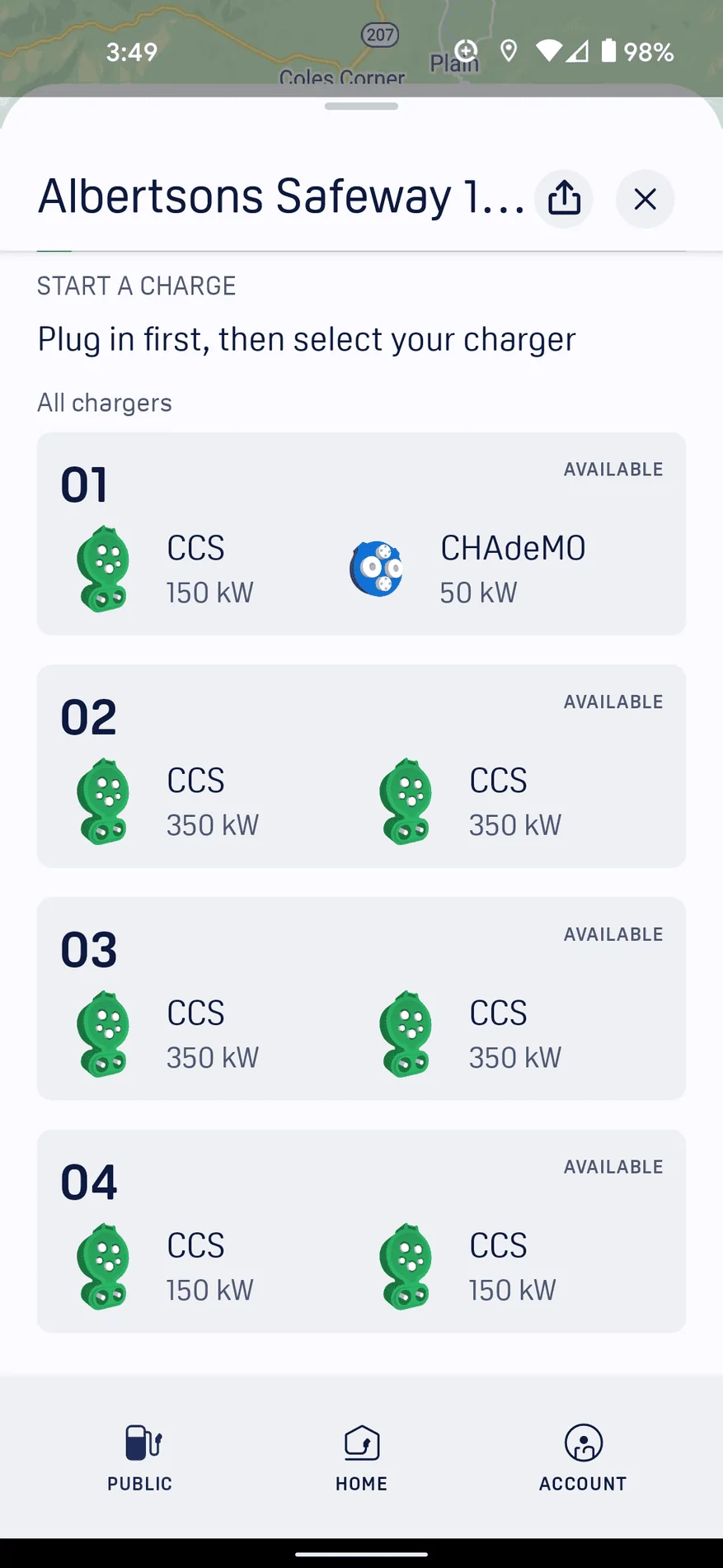 Rivian R1T R1S New Official Rivian Adventure Network and Charging Station Info Screenshot_20210712-154954