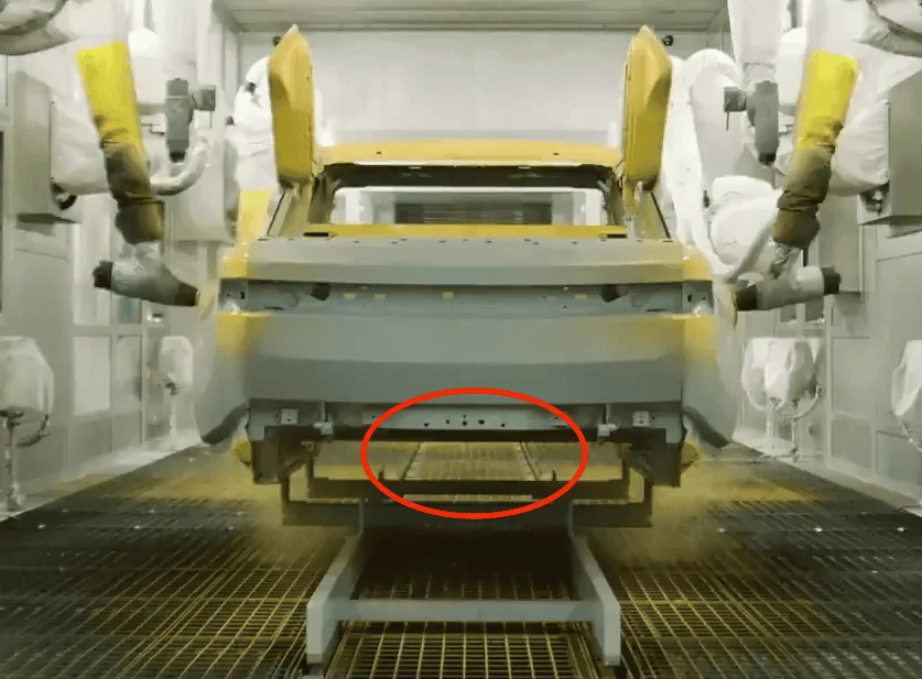 Rivian R1T R1S Video: Rivian in paint shop - posted by RJ Scaringe ? Screen Shot 2021-07-14 at 11.35.51 AM