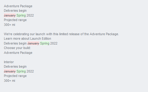 Rivian R1T R1S Letter from RJ coming at noon... 1626451609761