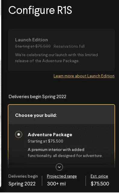 Rivian R1T R1S RJ Scaringe: first Rivian R1T deliveries delayed from July 2021 until September 1626464376611