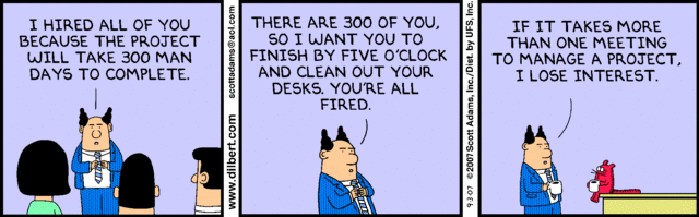 Rivian R1T R1S Camp Kitchen Frustrations? Anyone else? dilbert_mythical_man_month