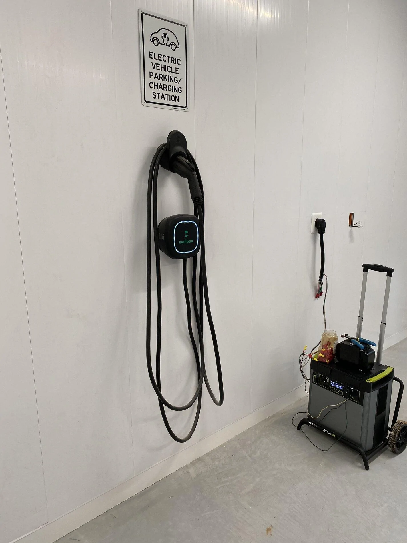 Rivian R1T R1S Rivian Wall Charger--Anyone know who makes it?? IMG_1546