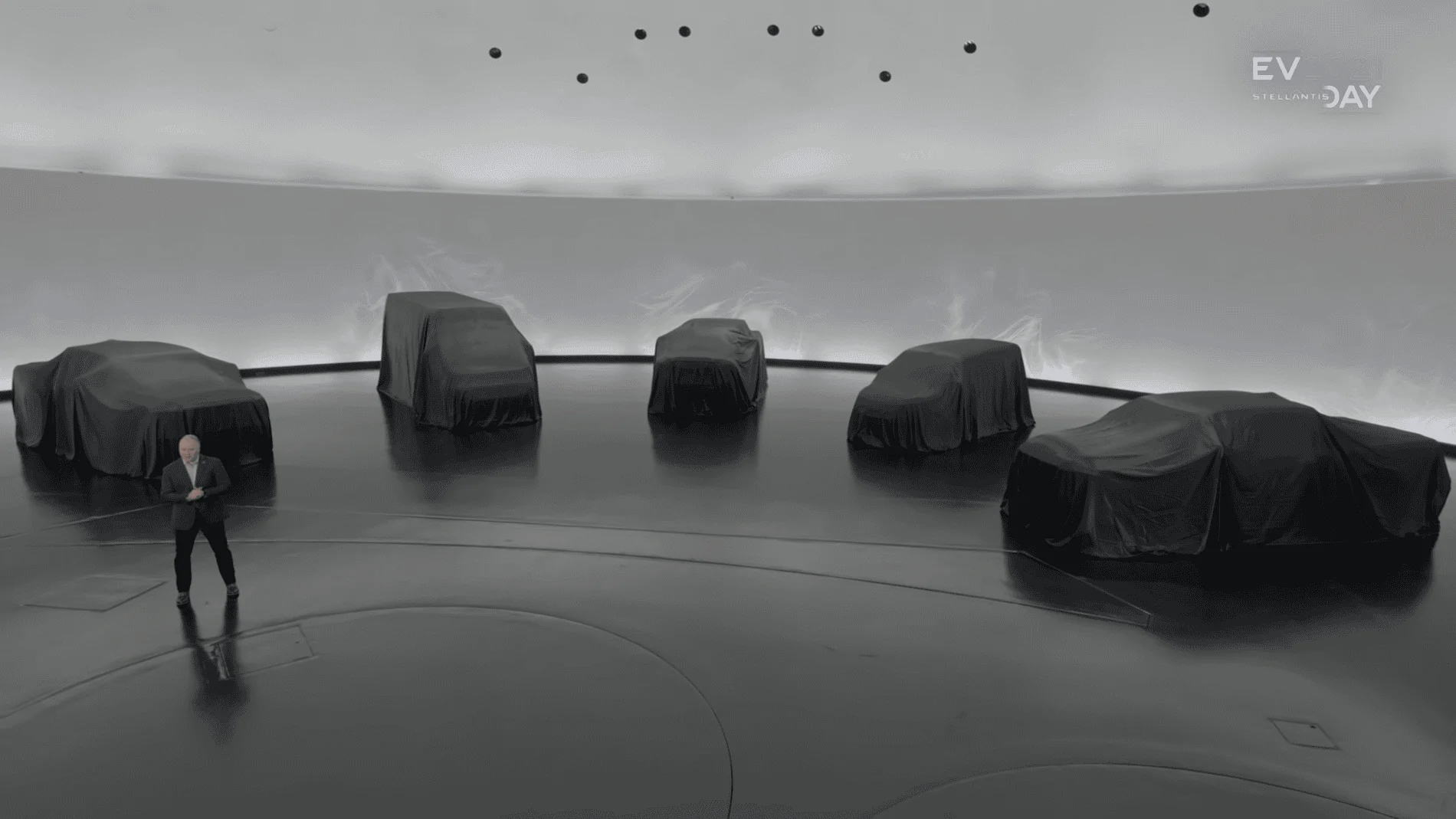 Rivian R1T R1S Stellantis teased Ram Dually on EV Day? 1628517731694