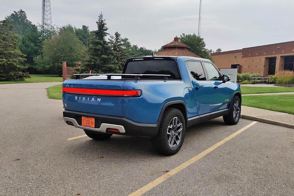 Rivian R1T R1S Real Rivian Photos & Videos Rivian Blue R1T