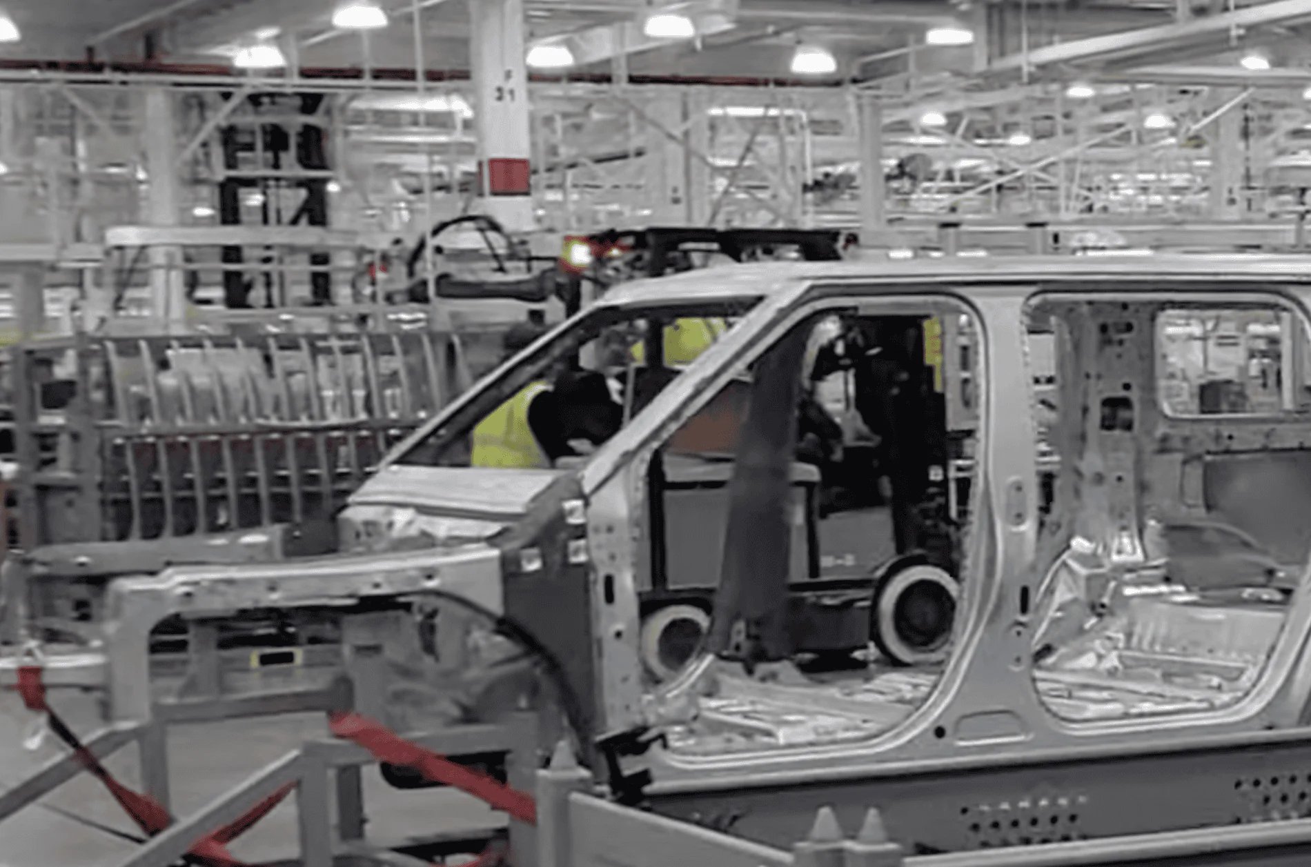 Rivian R1T R1S Body in White Structure/Strength for Crash Test Screen Shot 2021-08-14 at 10.15.04 AM