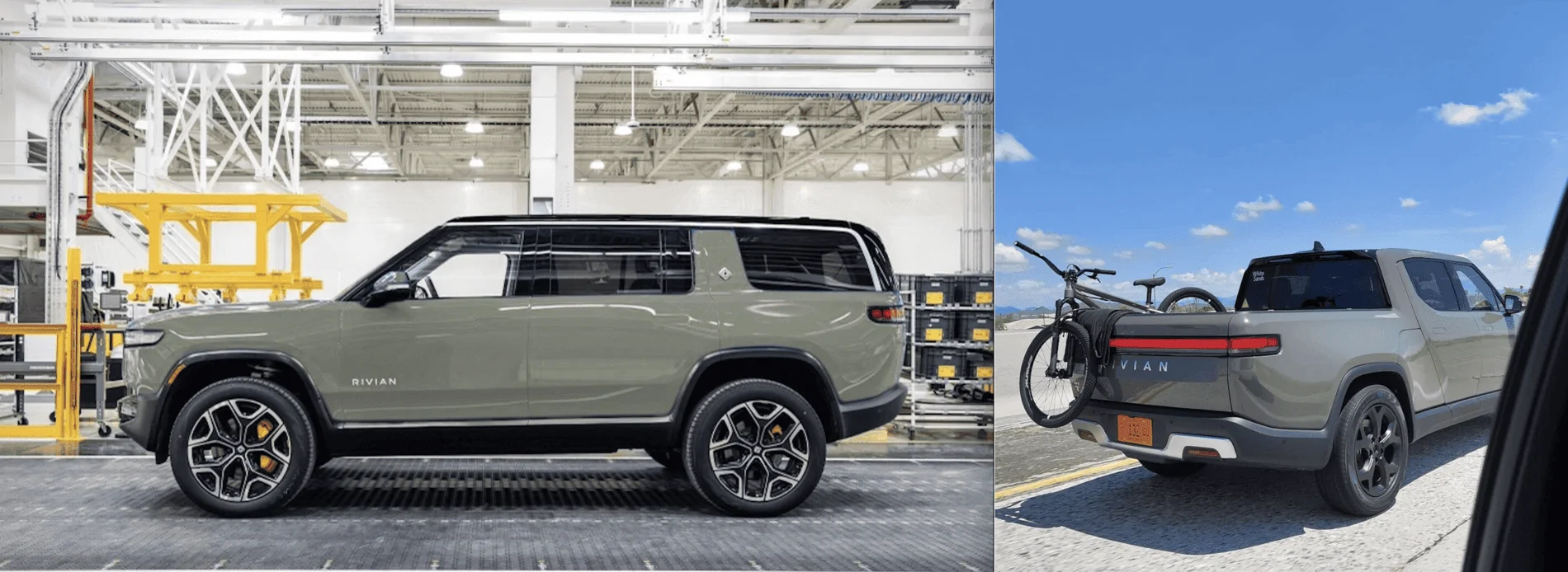 Rivian R1T R1S UPDATED - (Photoshopped) R1S in Launch Green with 22's messages-image-3116876694-png