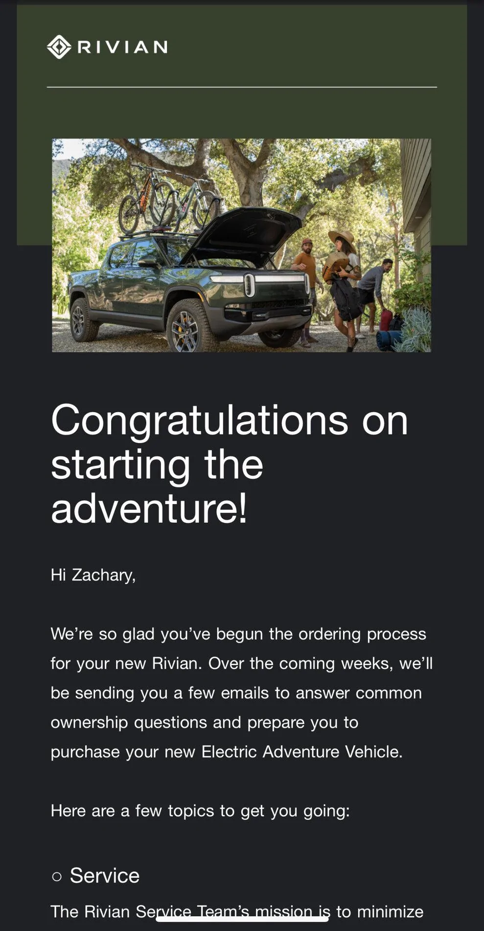 Rivian R1T R1S Rivian Guide Contacted Finally! (For Real) ? ABDA72E4-7072-4B3B-A88E-2CA233C27DE0