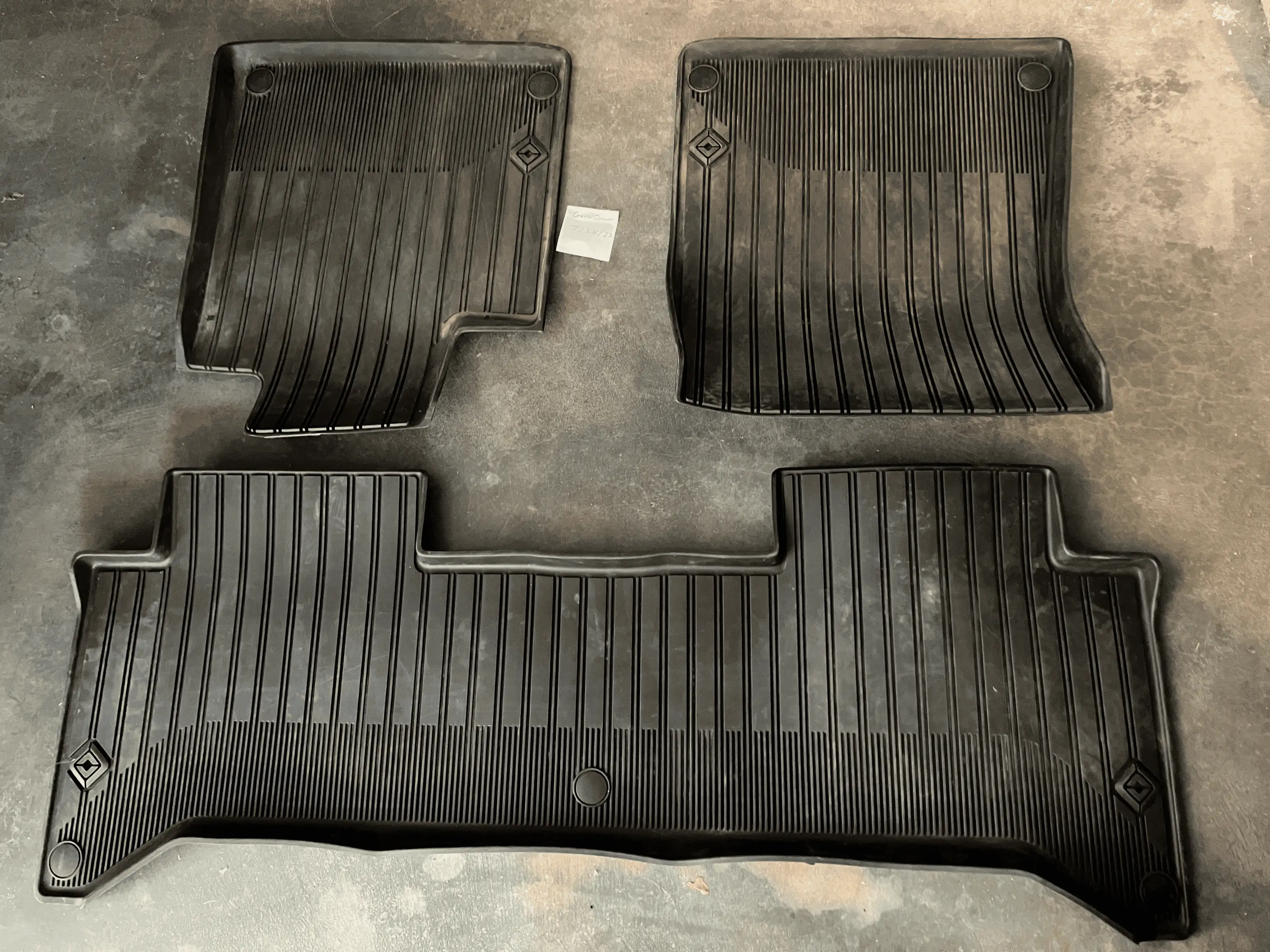 Rivian R1T R1S FS - R1T All Weather Mats, Lightly Used - $75 OBO Mats